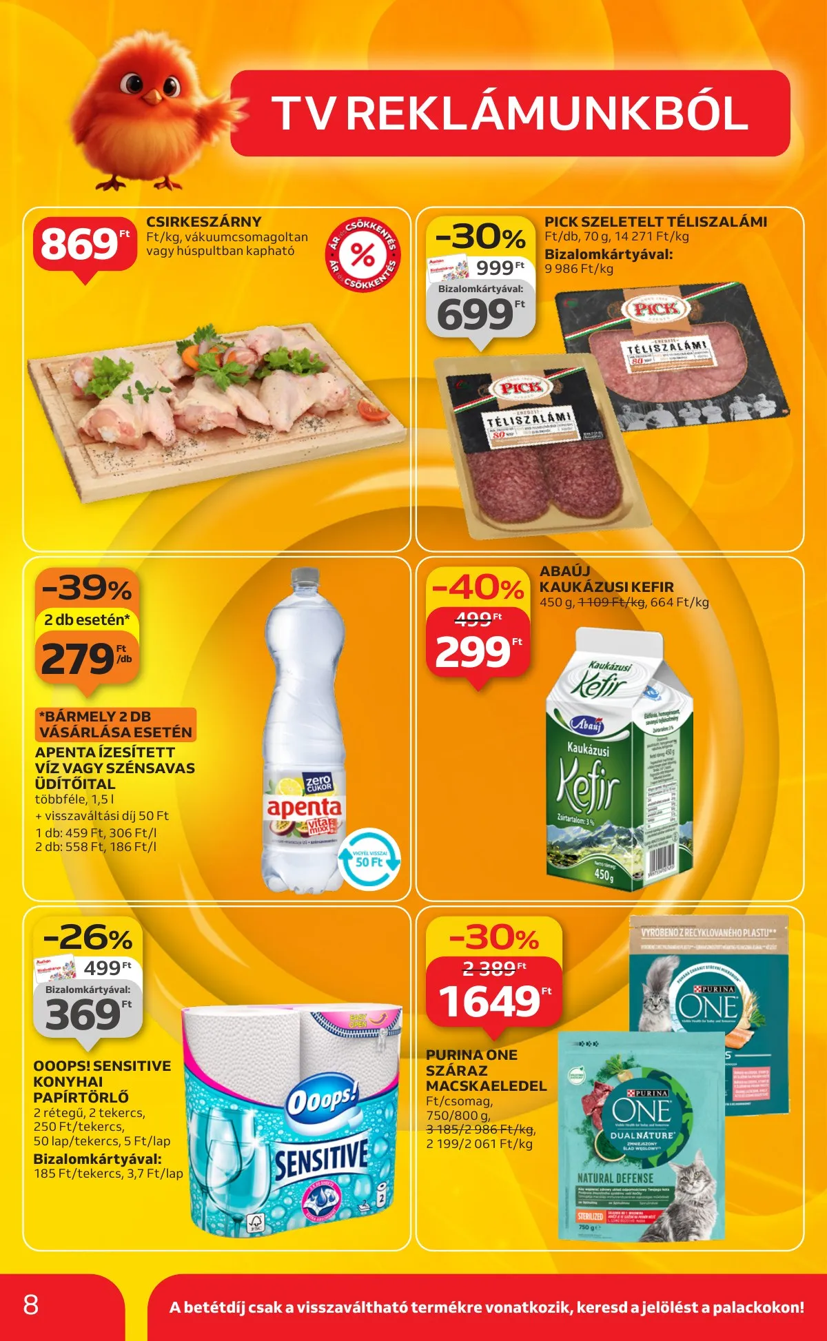 Auchan akciós újság Hipermarket 09.25–10.01 – 8. oldal