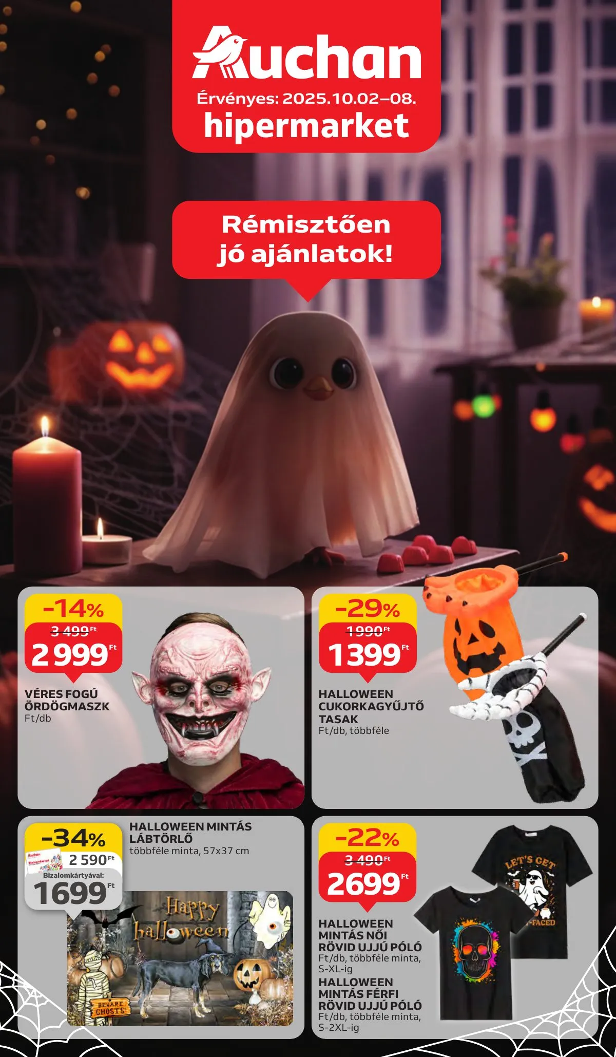 Auchan akciós újság Hipermarket 10.02–10.09