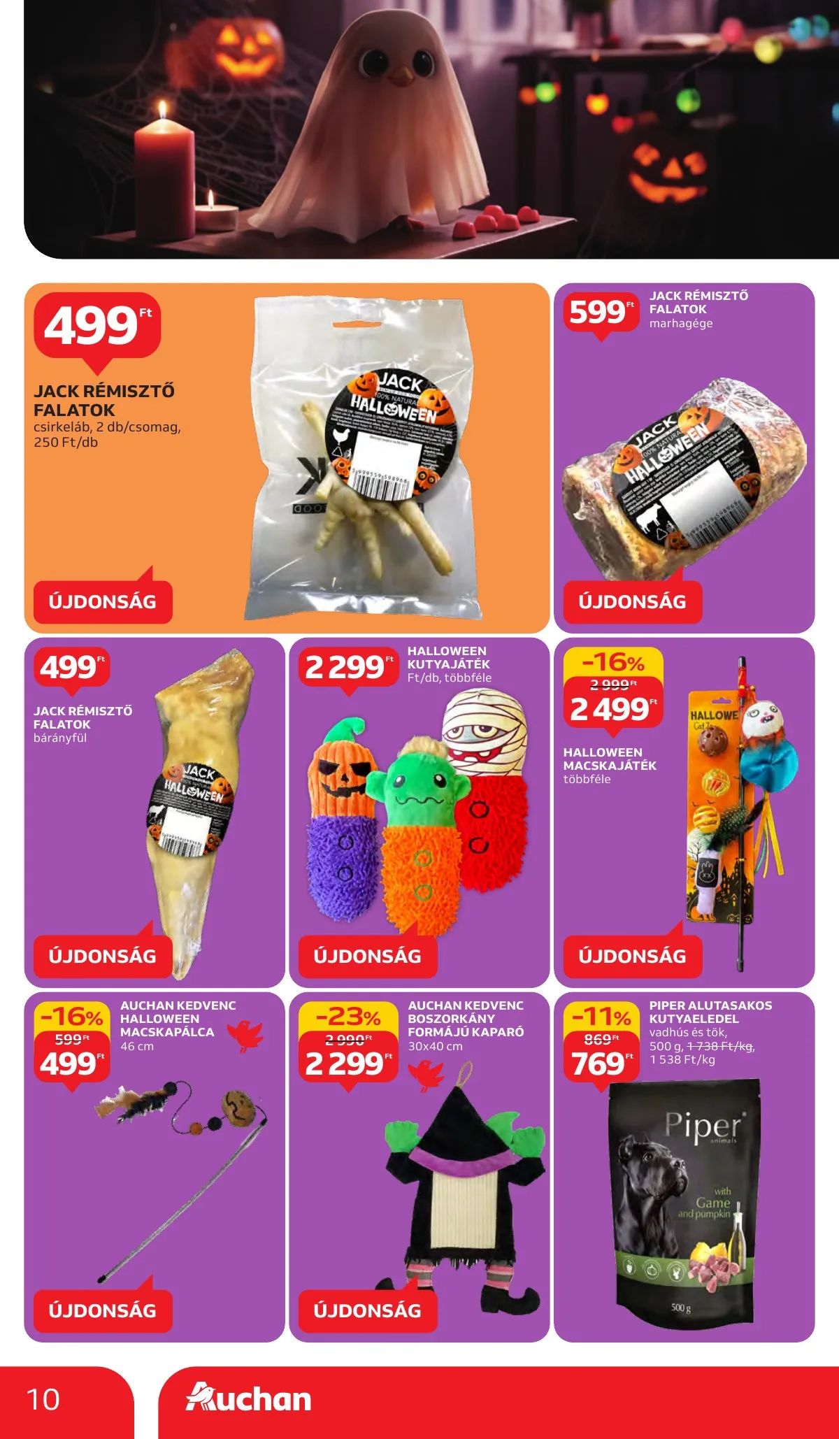 Auchan akciós újság Hipermarket 10.02–10.09 – 10. oldal