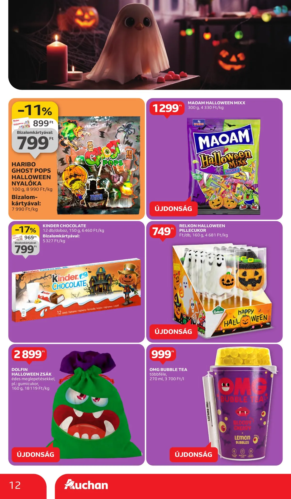 Auchan akciós újság Hipermarket 10.02–10.09 – 12. oldal
