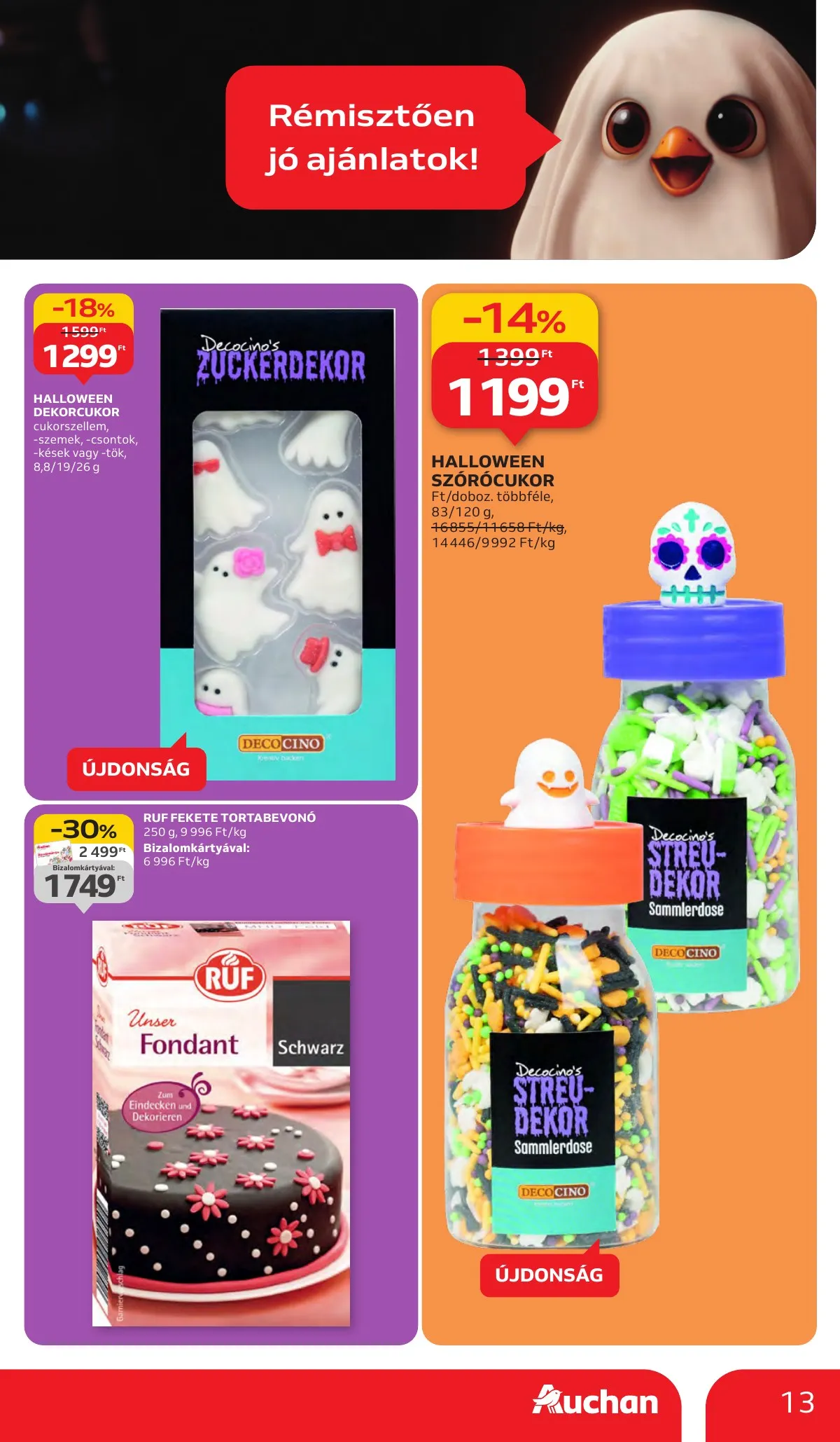 Auchan akciós újság Hipermarket 10.02–10.09 – 13. oldal
