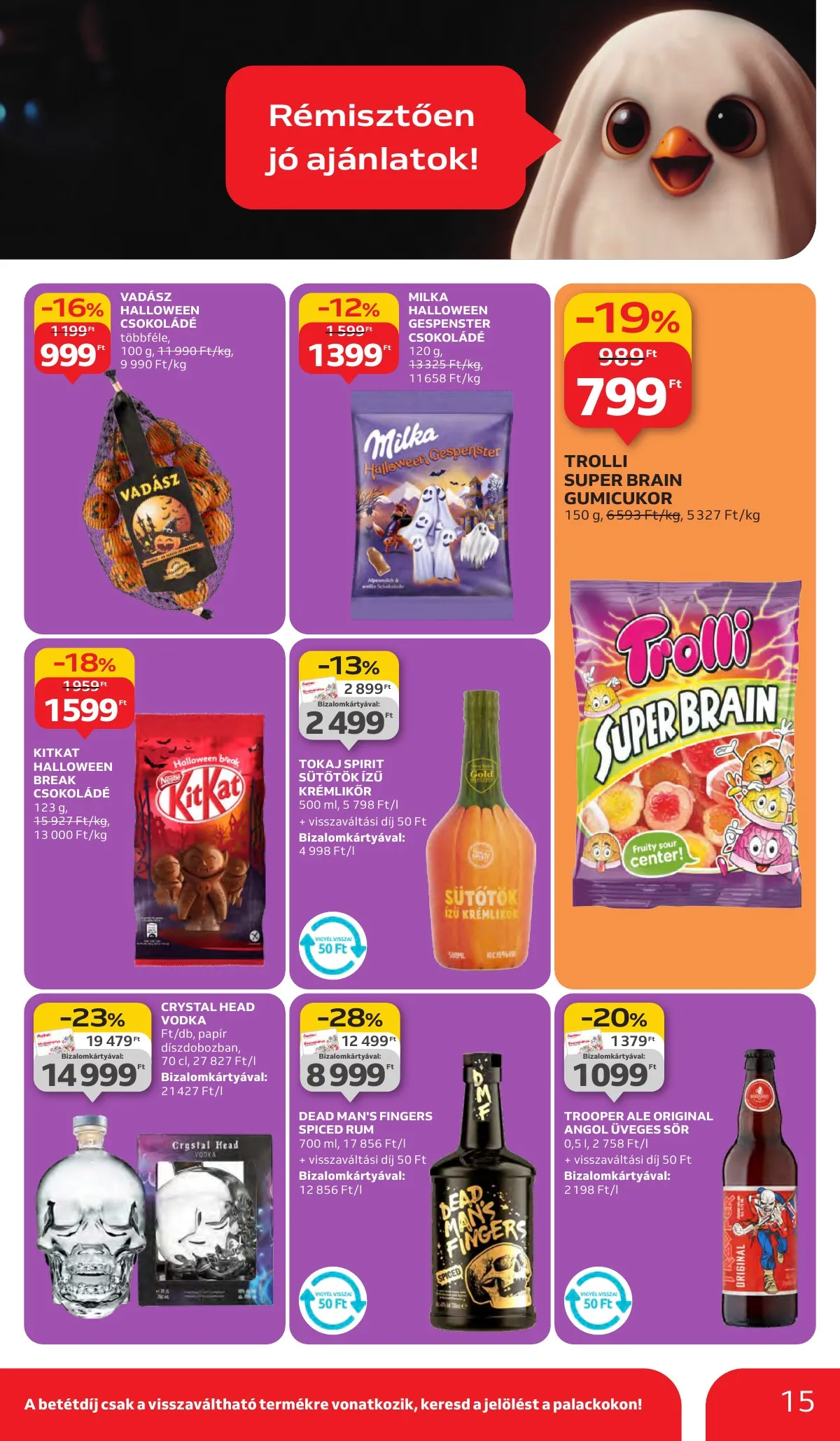 Auchan akciós újság Hipermarket 10.02–10.09 – 15. oldal
