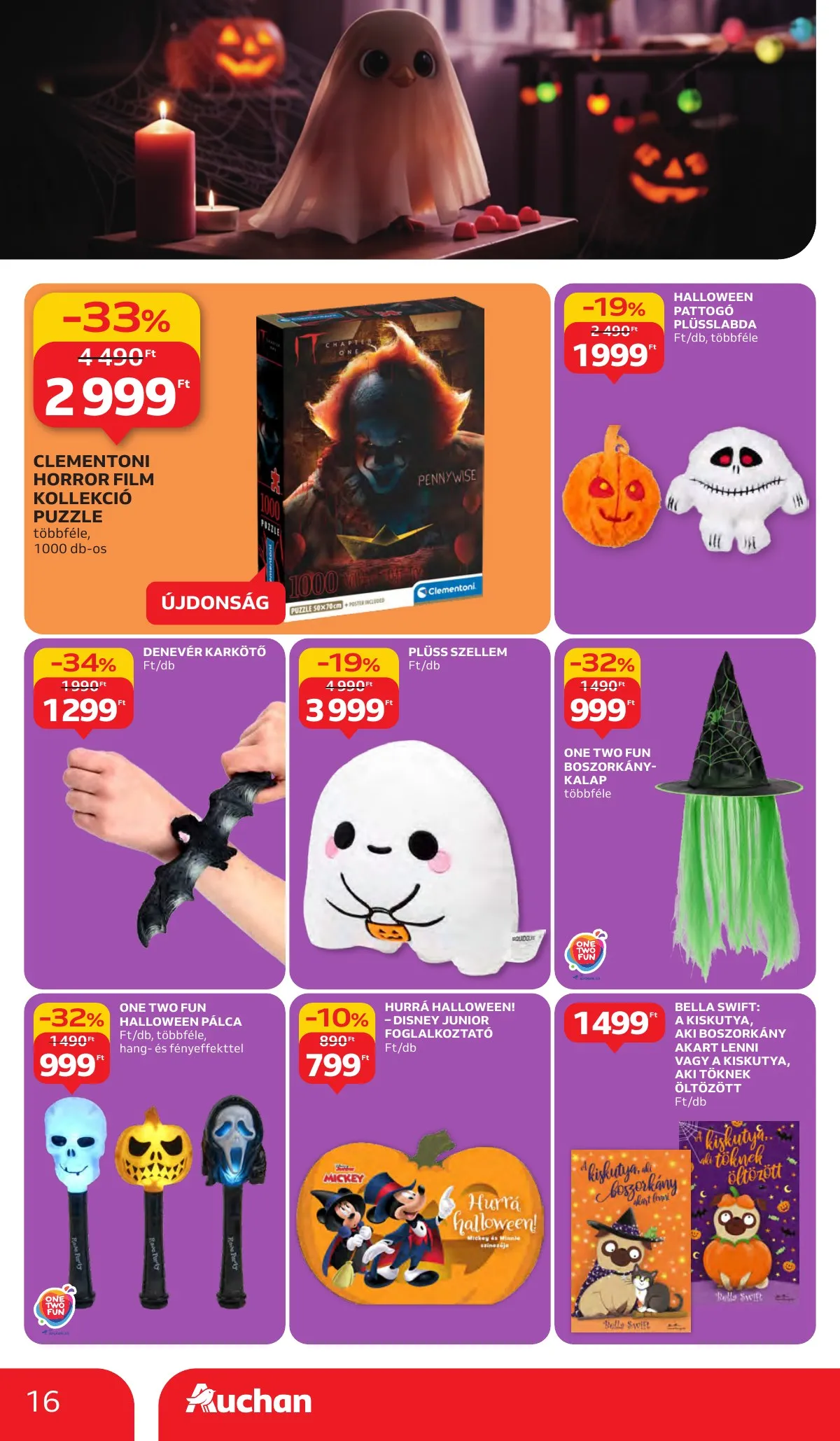 Auchan akciós újság Hipermarket 10.02–10.09 – 16. oldal