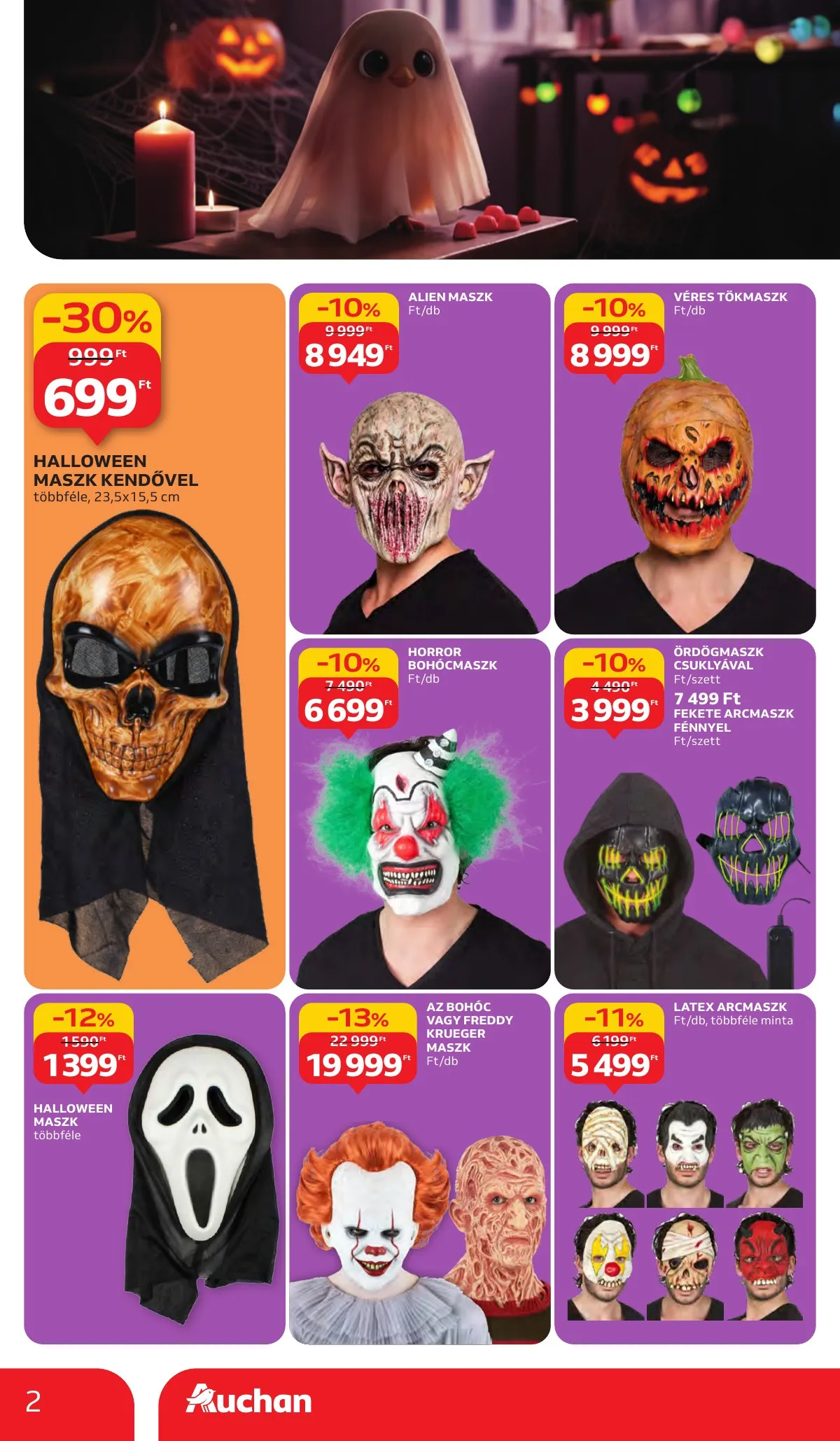 Auchan akciós újság Hipermarket 10.02–10.09 – 2. oldal