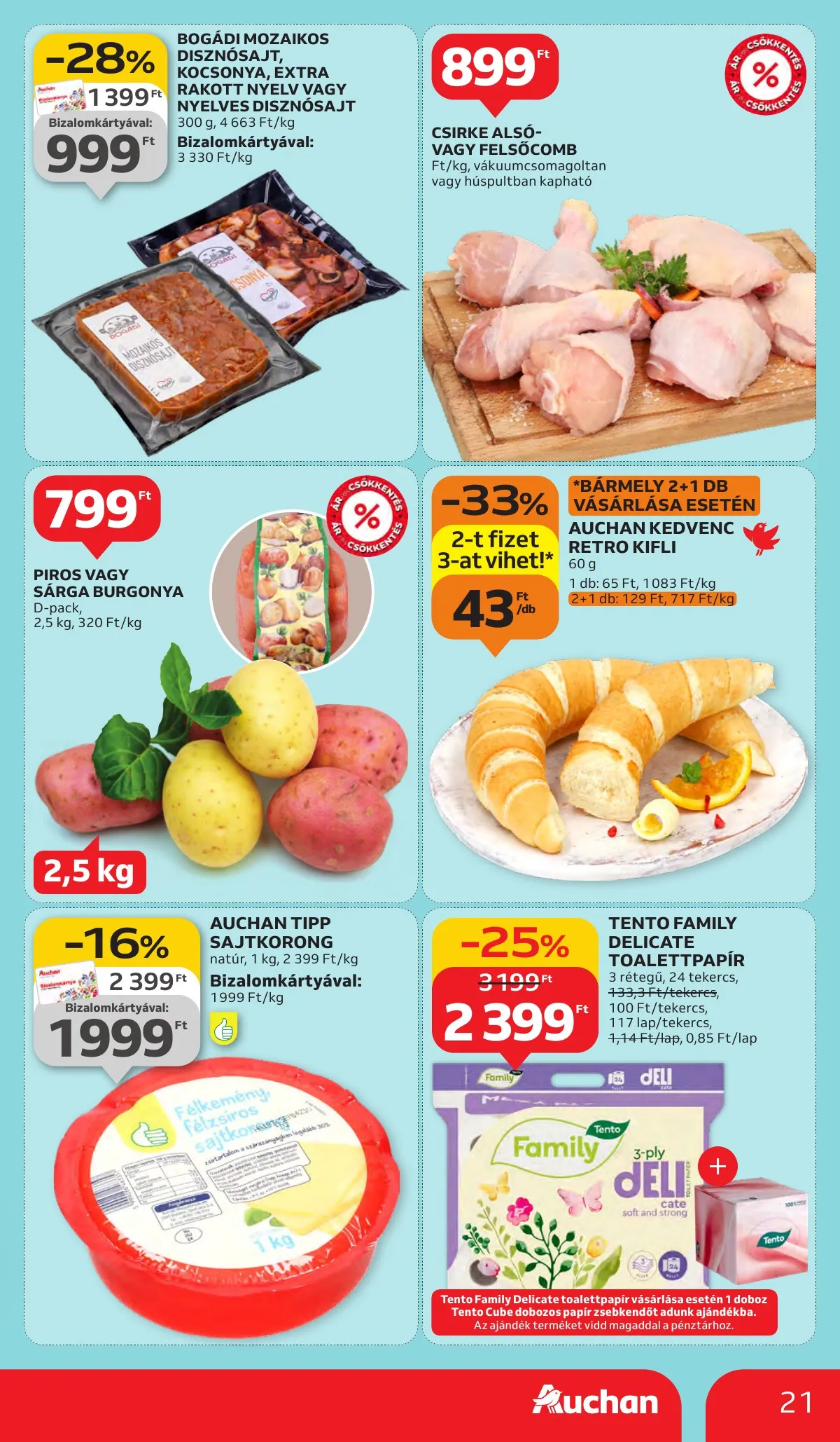 Auchan akciós újság Hipermarket 10.02–10.09 – 21. oldal