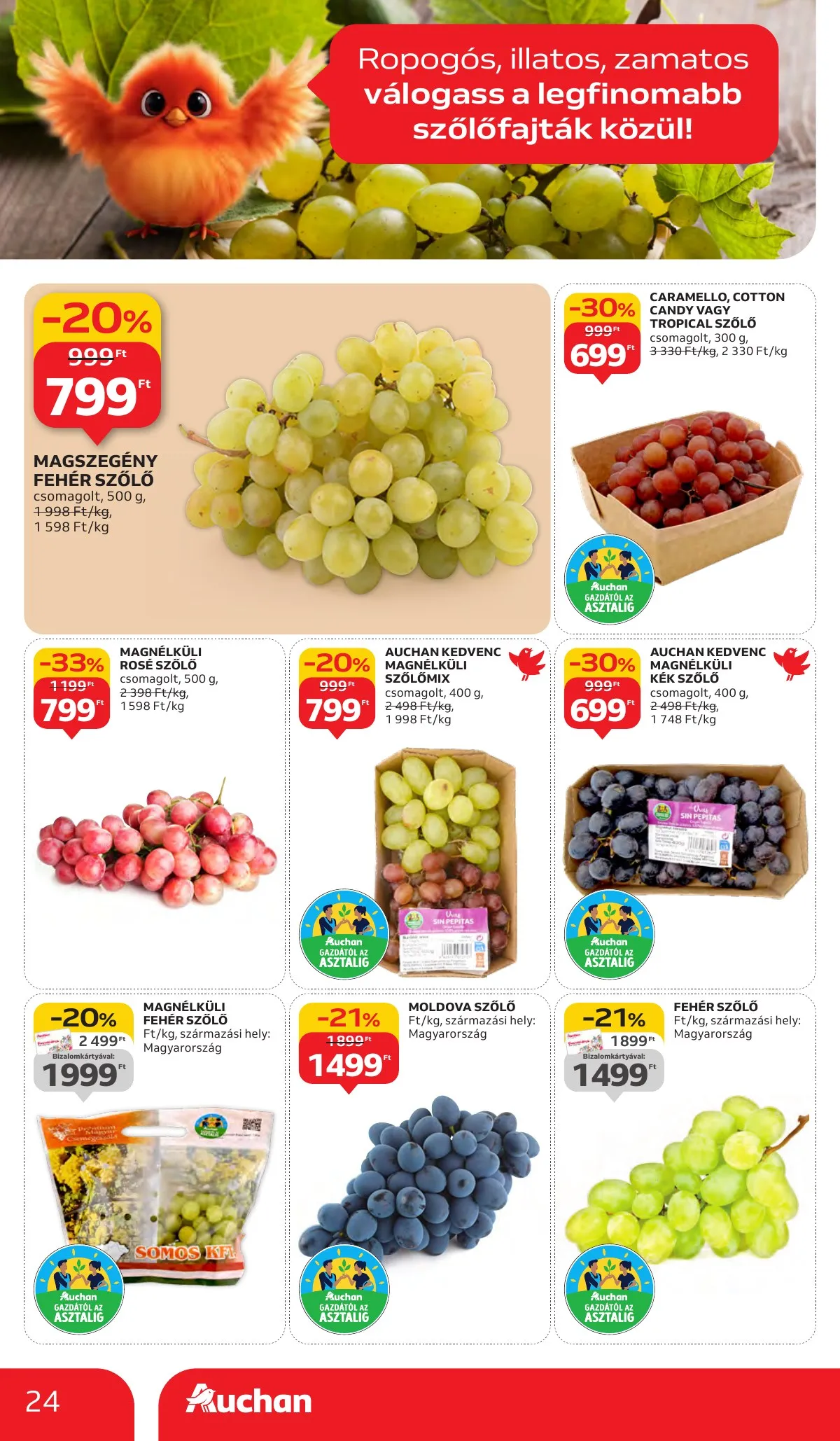 Auchan akciós újság Hipermarket 10.02–10.09 – 24. oldal
