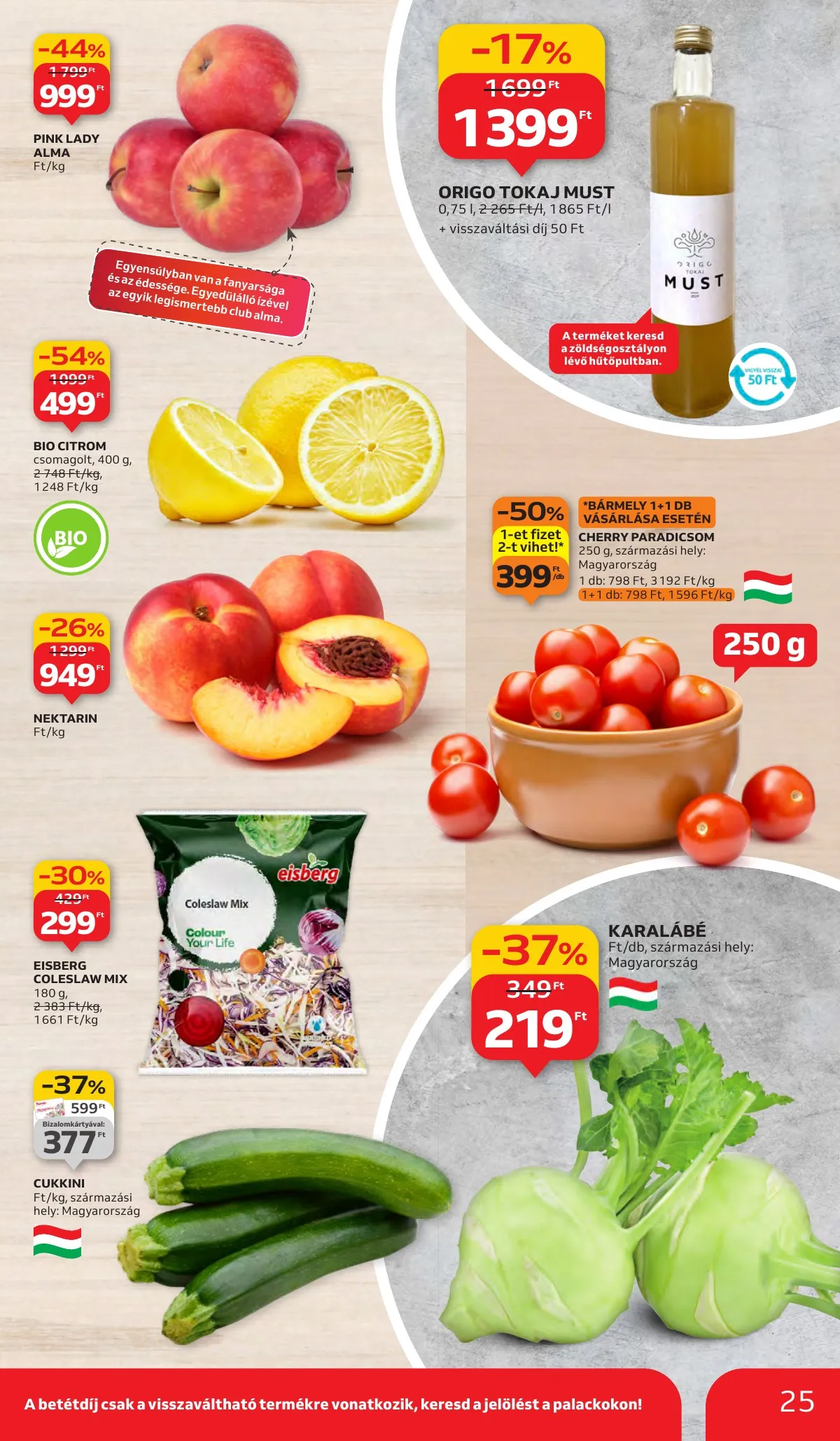 Auchan akciós újság Hipermarket 10.02–10.09 – 25. oldal