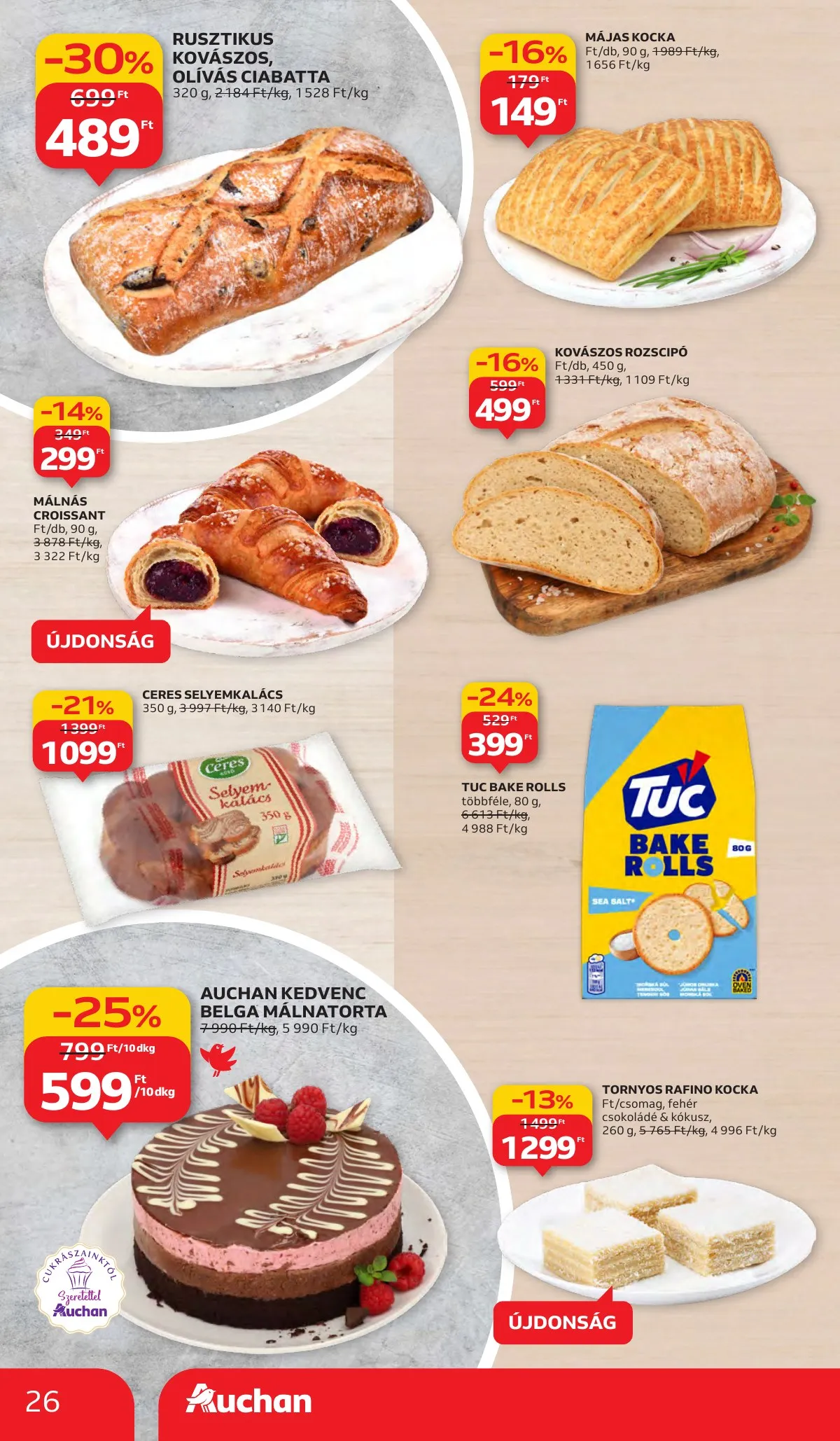 Auchan akciós újság Hipermarket 10.02–10.09 – 26. oldal