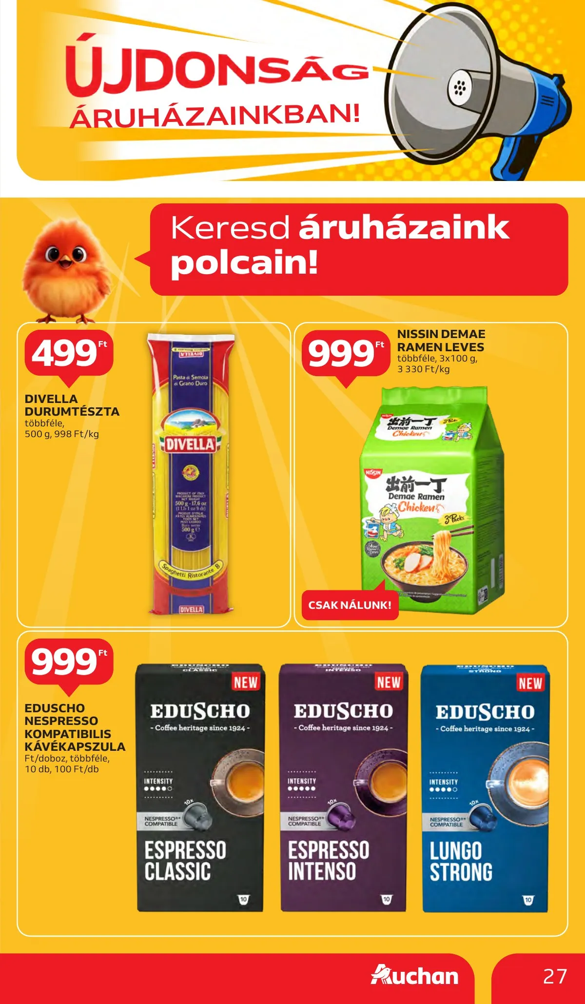 Auchan akciós újság Hipermarket 10.02–10.09 – 27. oldal