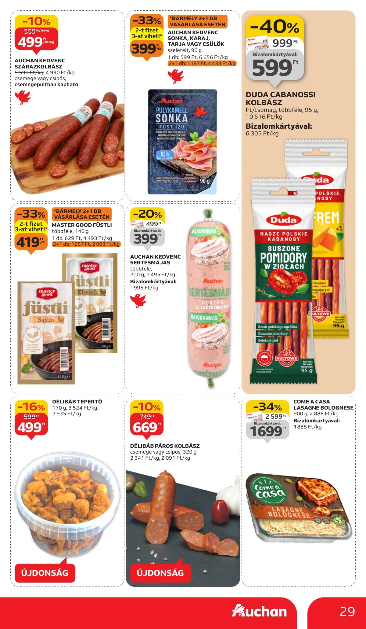 Auchan akciós újság Hipermarket 10.02–10.09 – 29. oldal