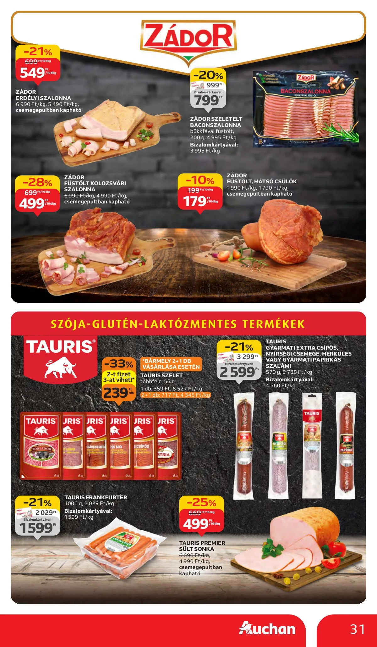 Auchan akciós újság Hipermarket 10.02–10.09 – 31. oldal