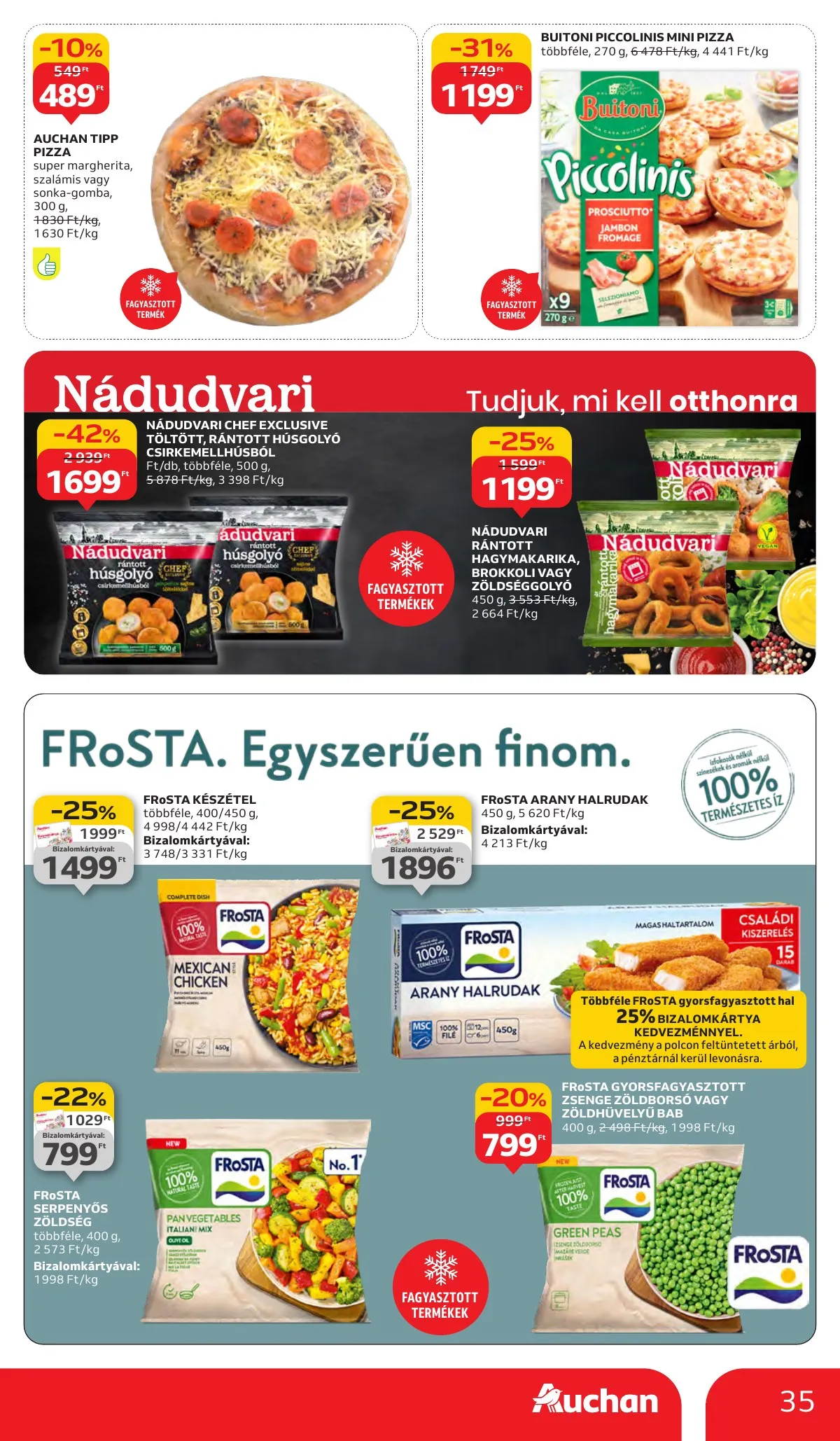 Auchan akciós újság Hipermarket 10.02–10.09 – 35. oldal