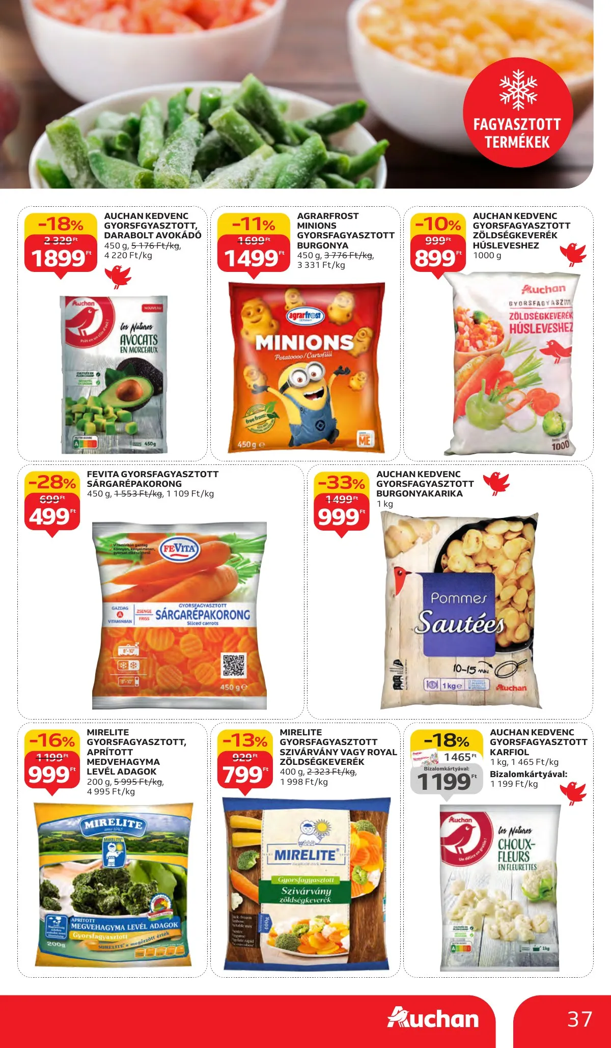 Auchan akciós újság Hipermarket 10.02–10.09 – 37. oldal