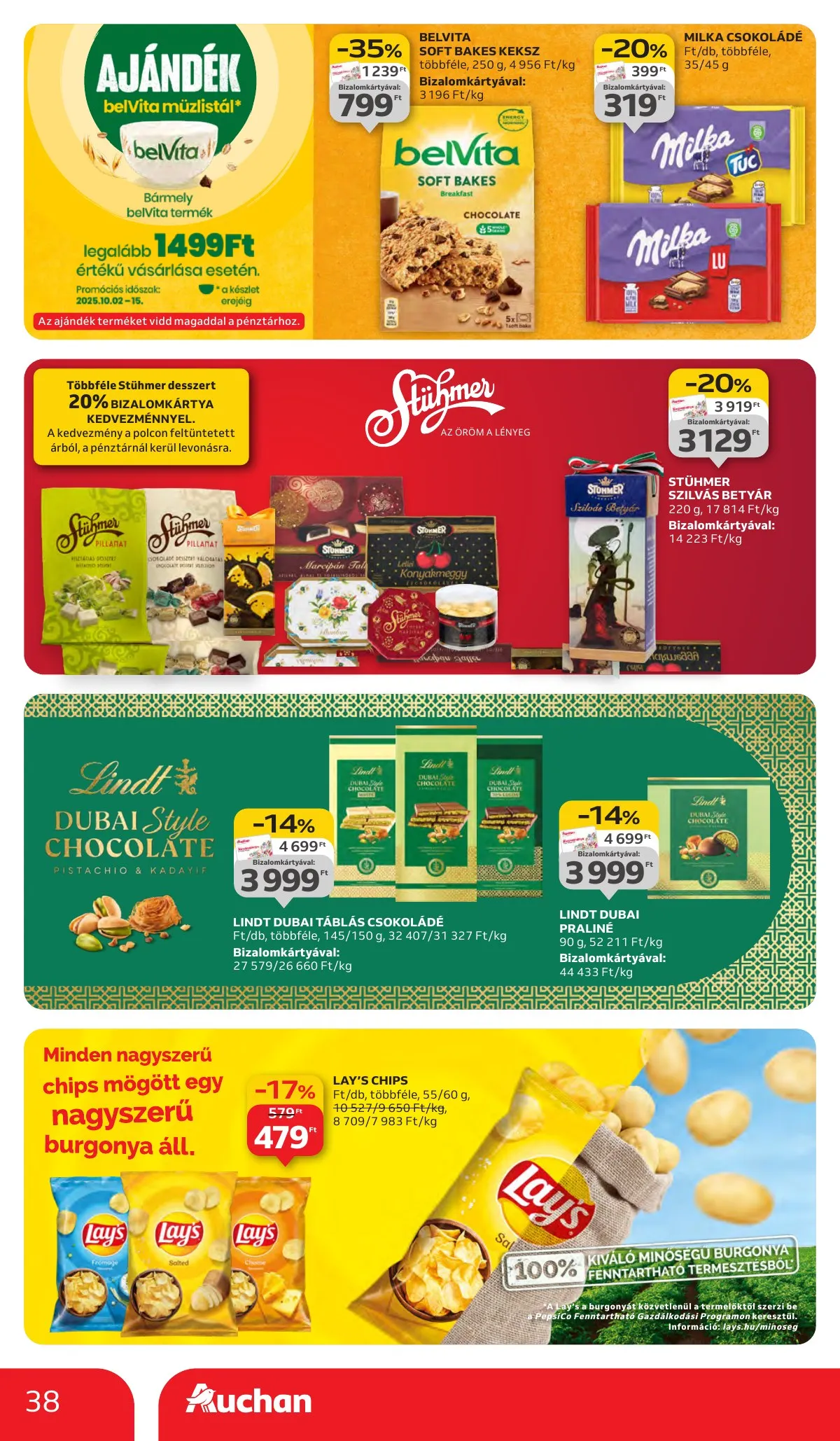 Auchan akciós újság Hipermarket 10.02–10.09 – 38. oldal