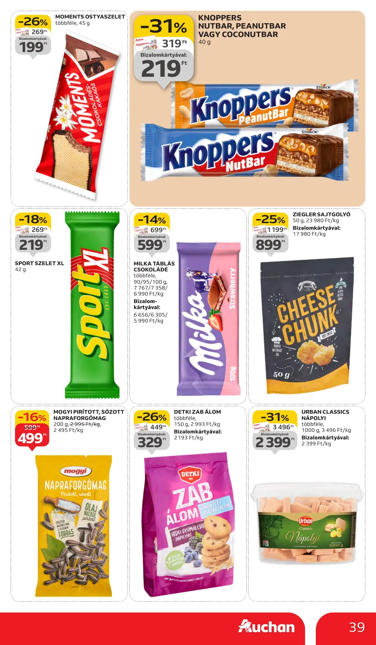 Auchan akciós újság Hipermarket 10.02–10.09 – 39. oldal