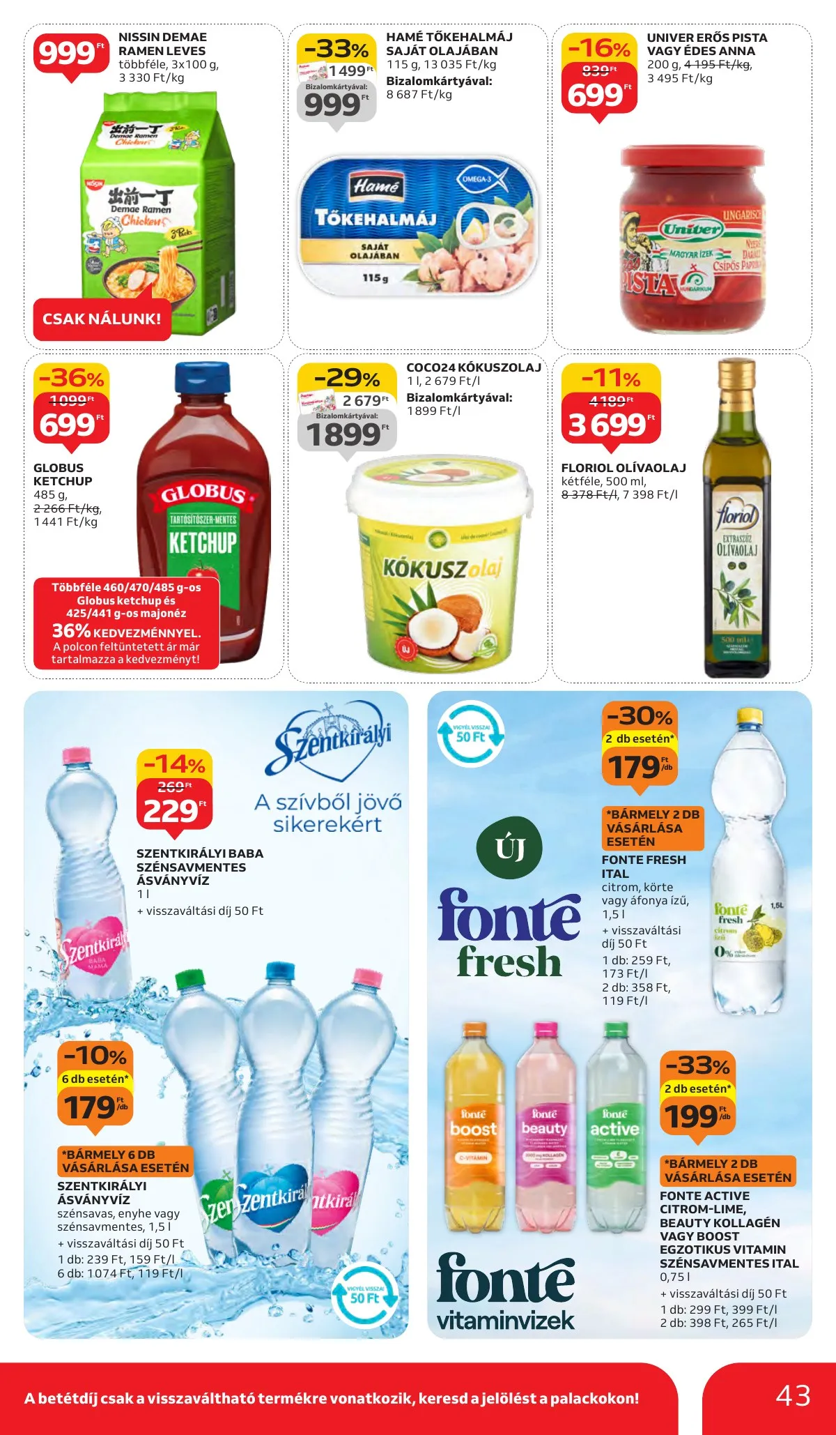 Auchan akciós újság Hipermarket 10.02–10.09 – 43. oldal