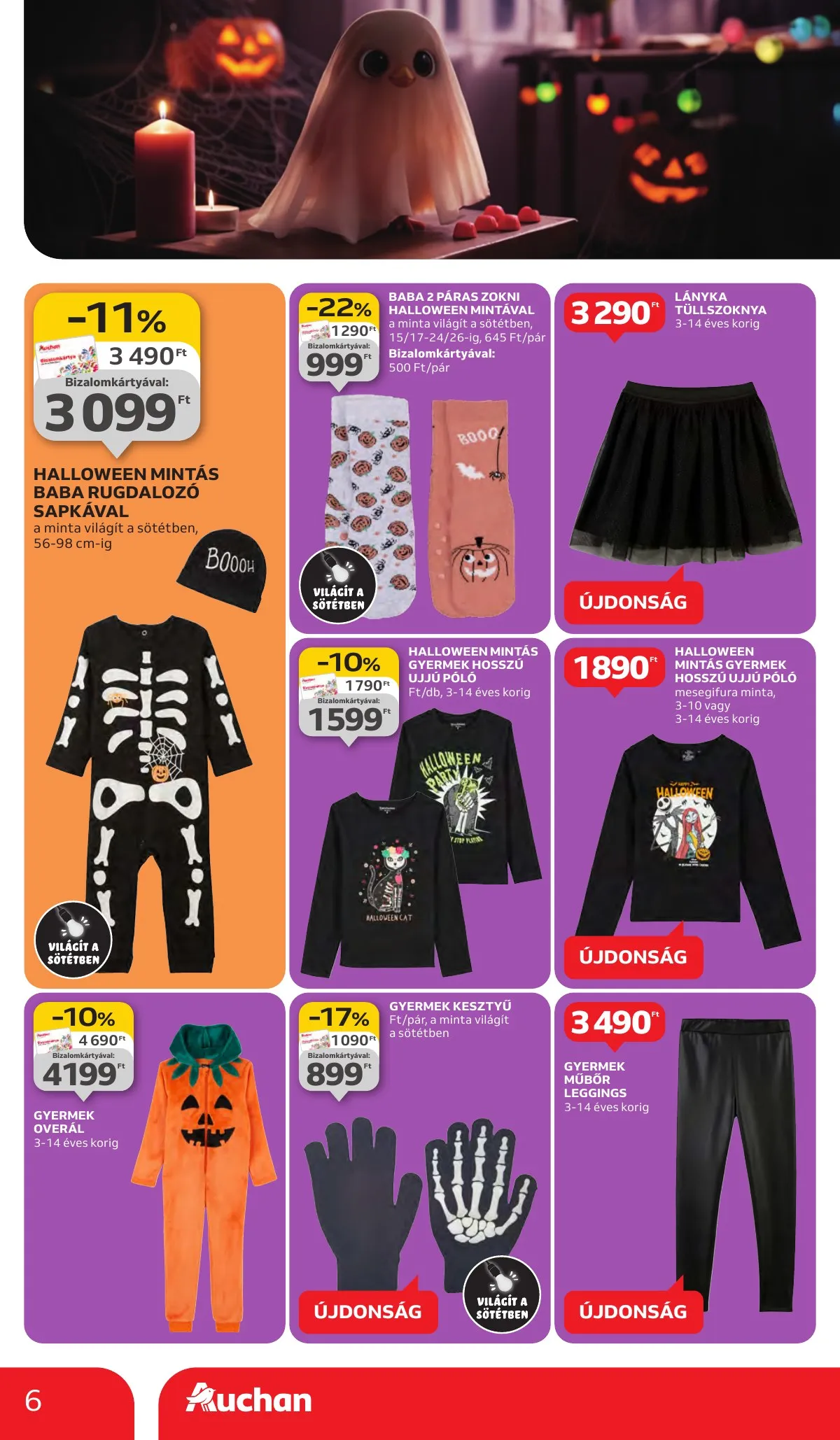 Auchan akciós újság Hipermarket 10.02–10.09 – 6. oldal
