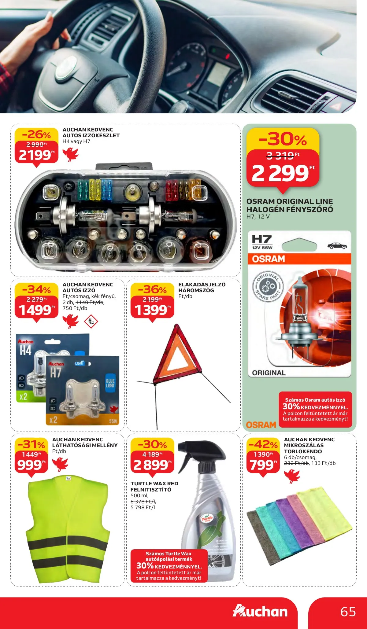 Auchan akciós újság Hipermarket 10.02–10.09 – 65. oldal