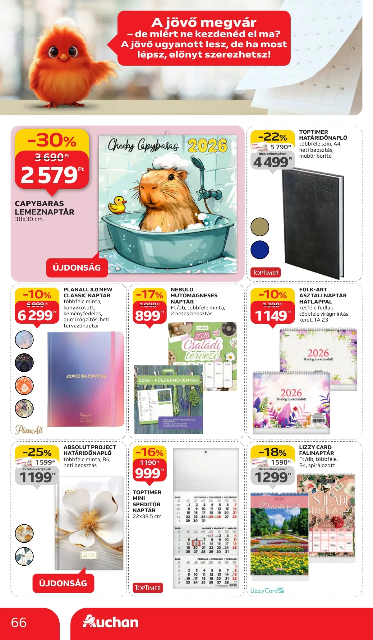 Auchan akciós újság Hipermarket 10.02–10.09 – 66. oldal