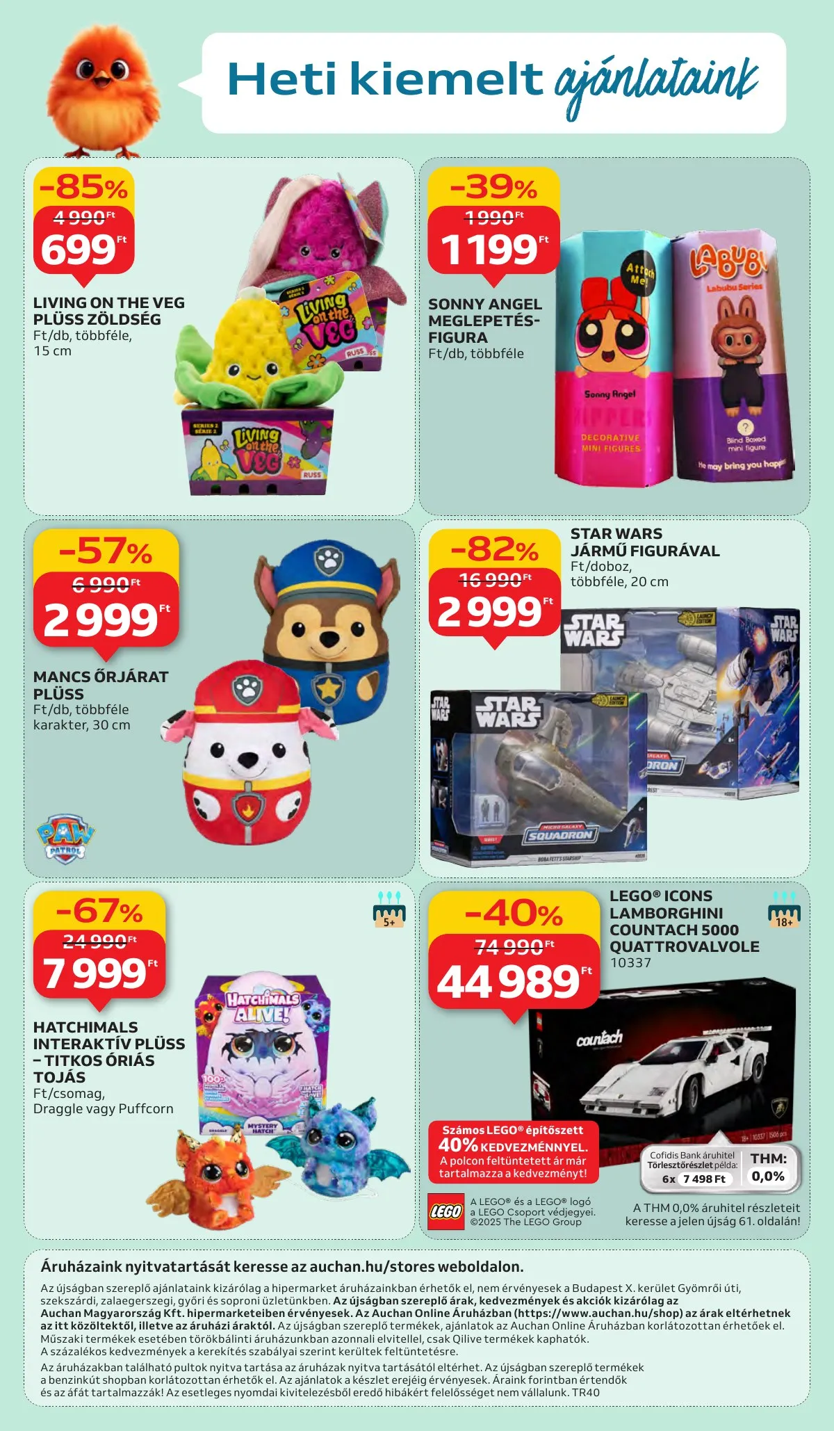 Auchan akciós újság Hipermarket 10.02–10.09 – 70. oldal