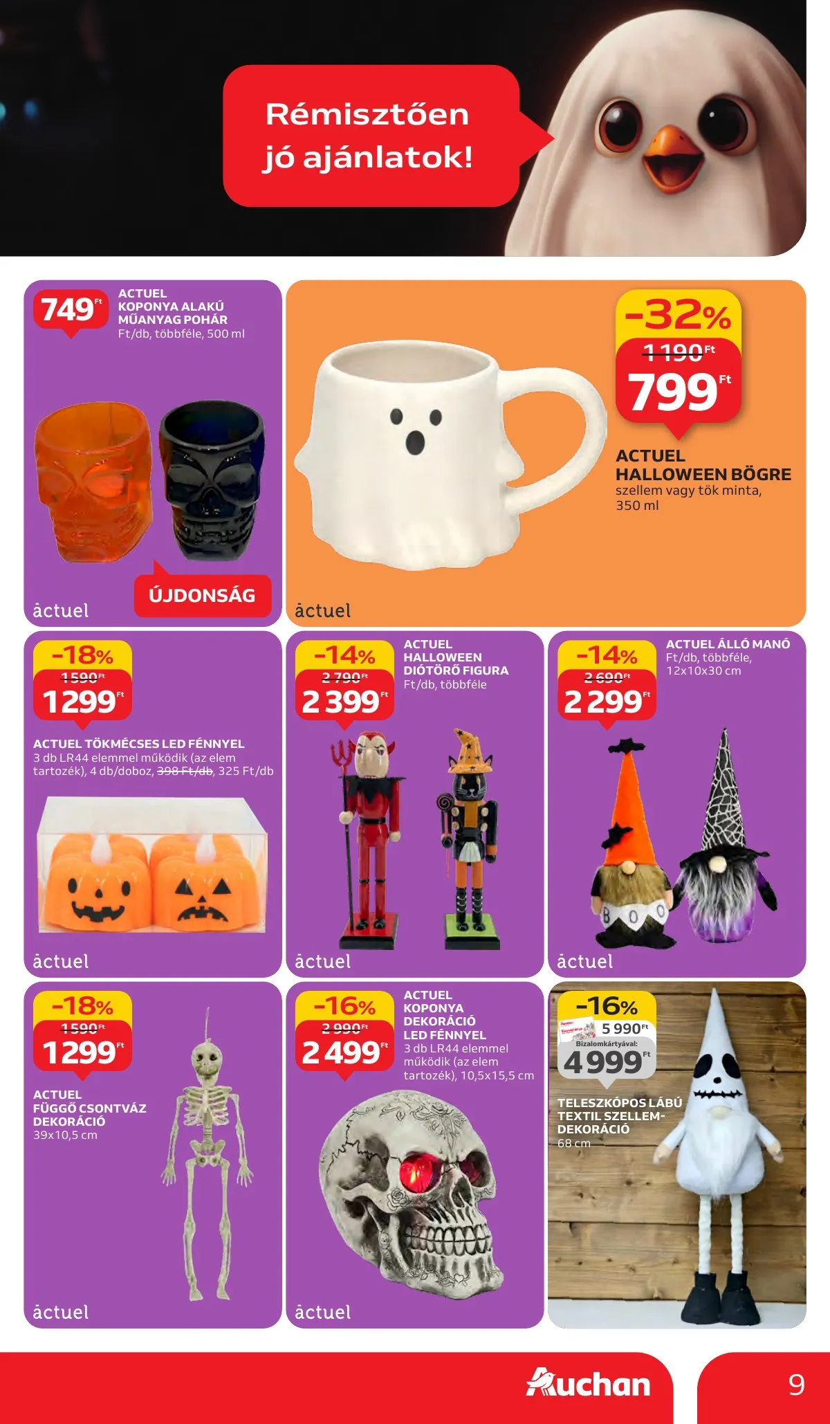 Auchan akciós újság Hipermarket 10.02–10.09 – 9. oldal