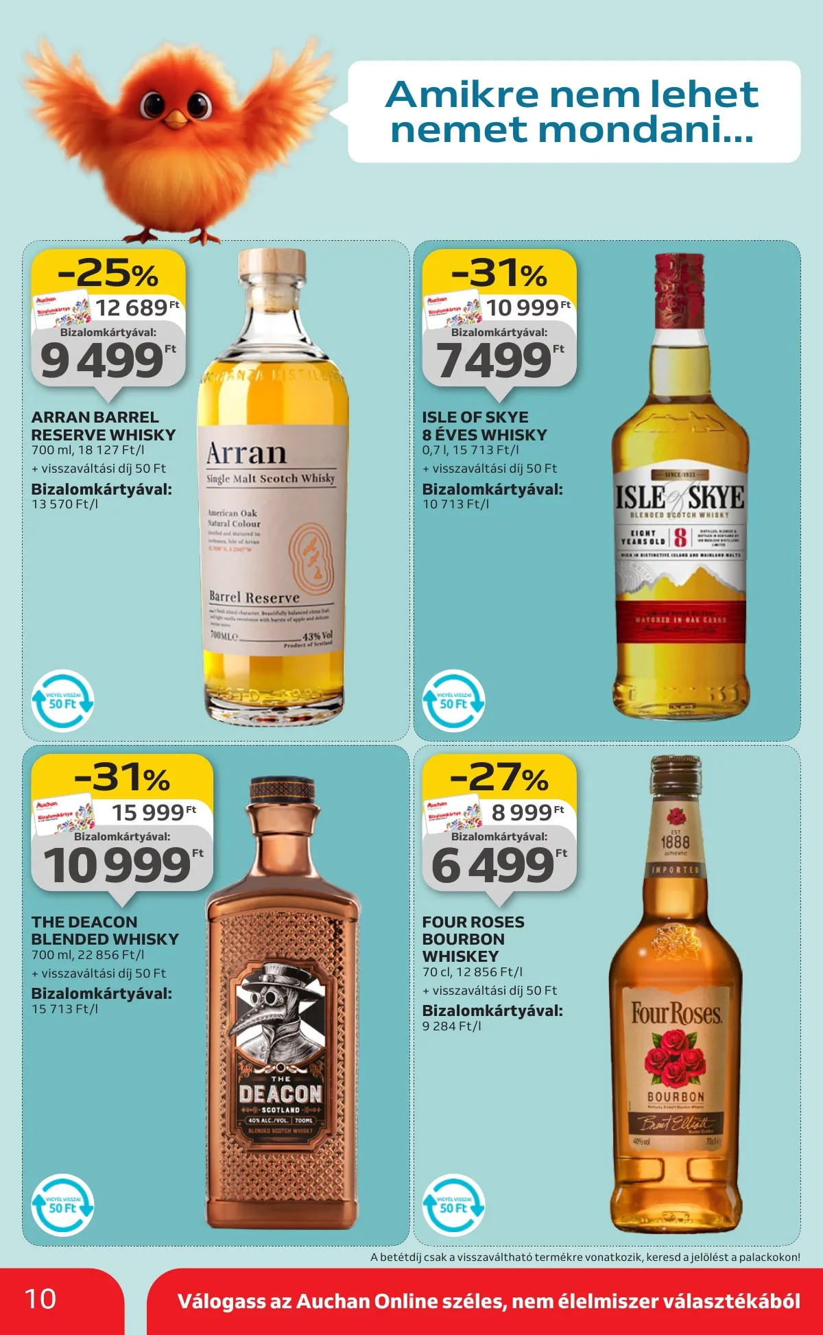 Auchan akciós újság Hipermarket 10.09–10.15 – 10. oldal