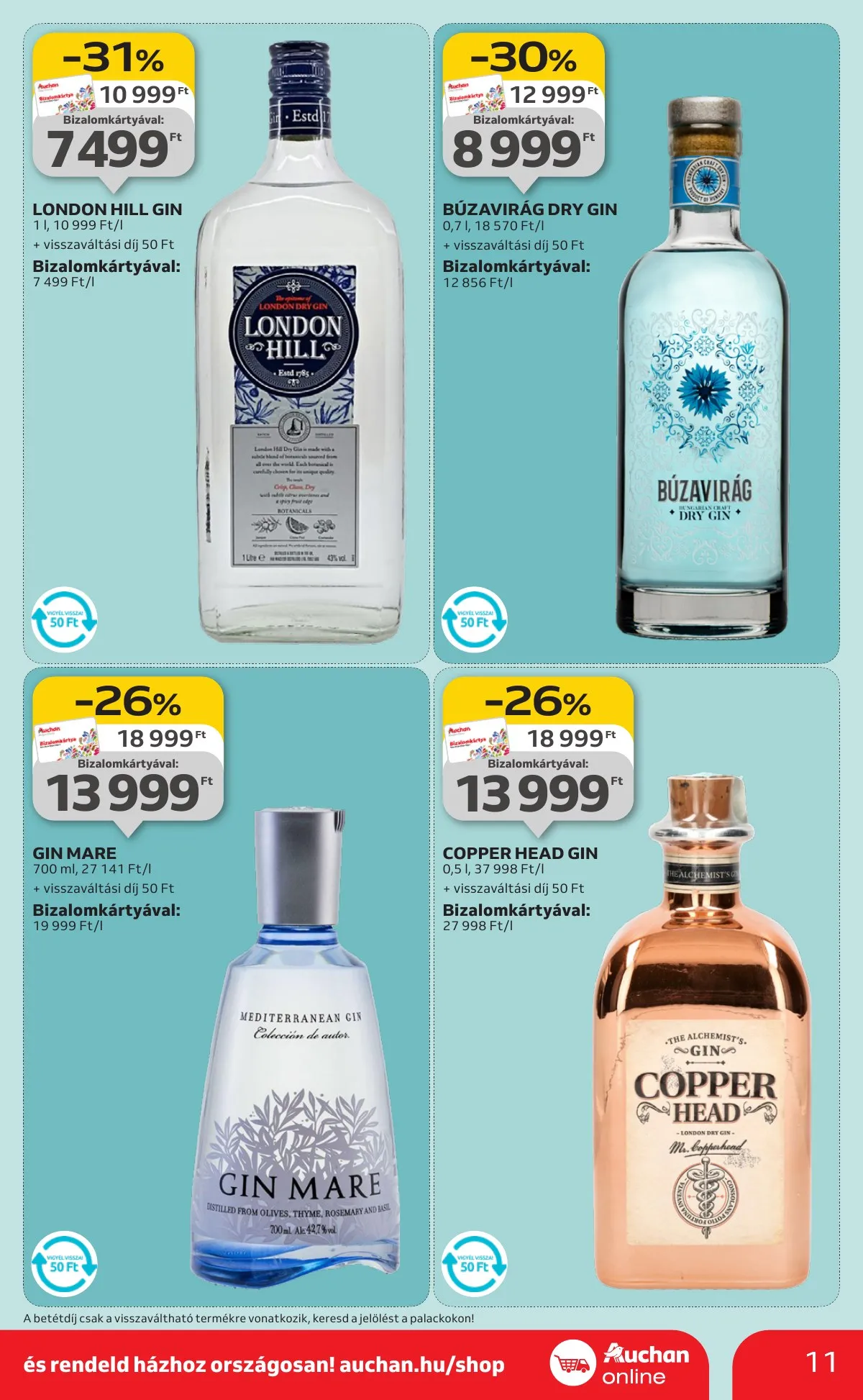 Auchan akciós újság Hipermarket 10.09–10.15 – 11. oldal