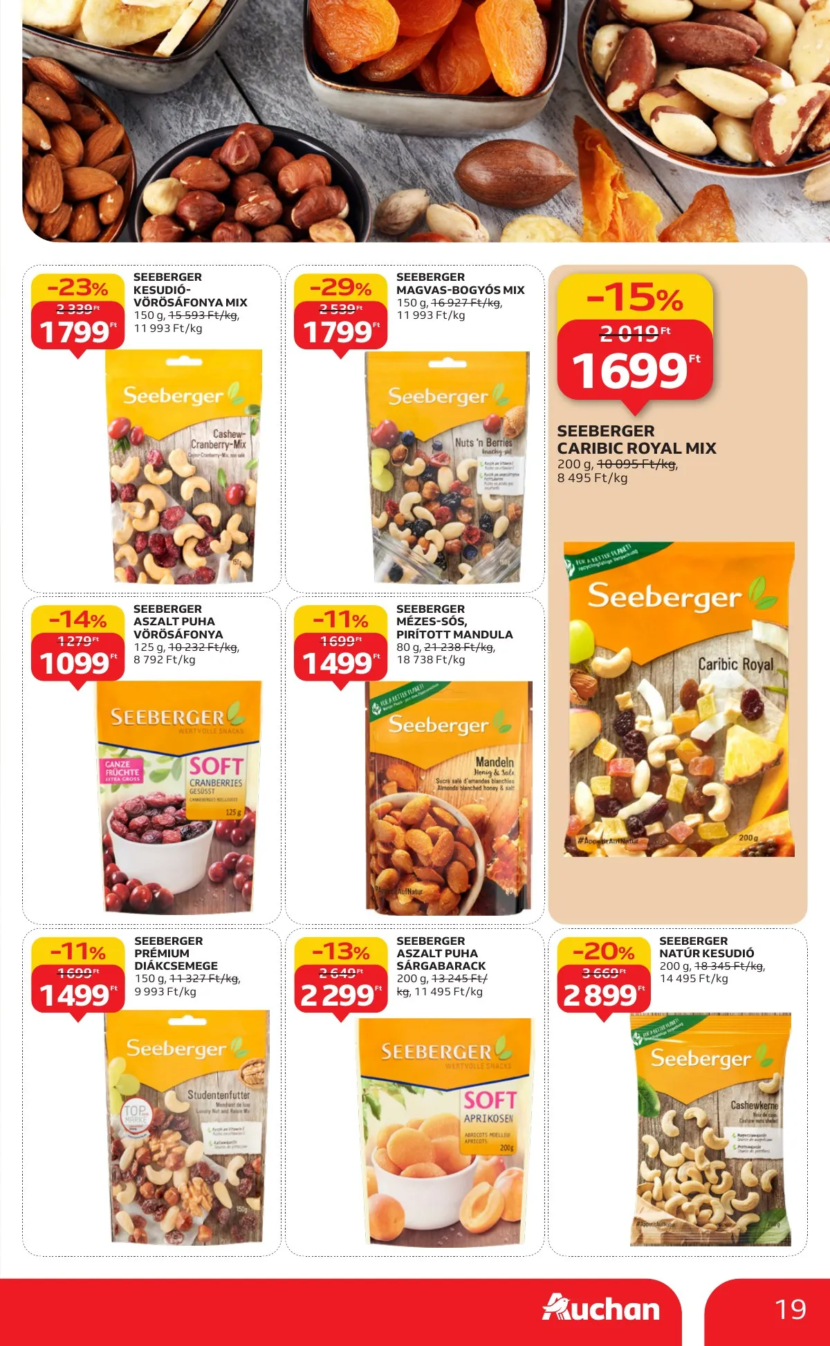 Auchan akciós újság Hipermarket 10.09–10.15 – 19. oldal