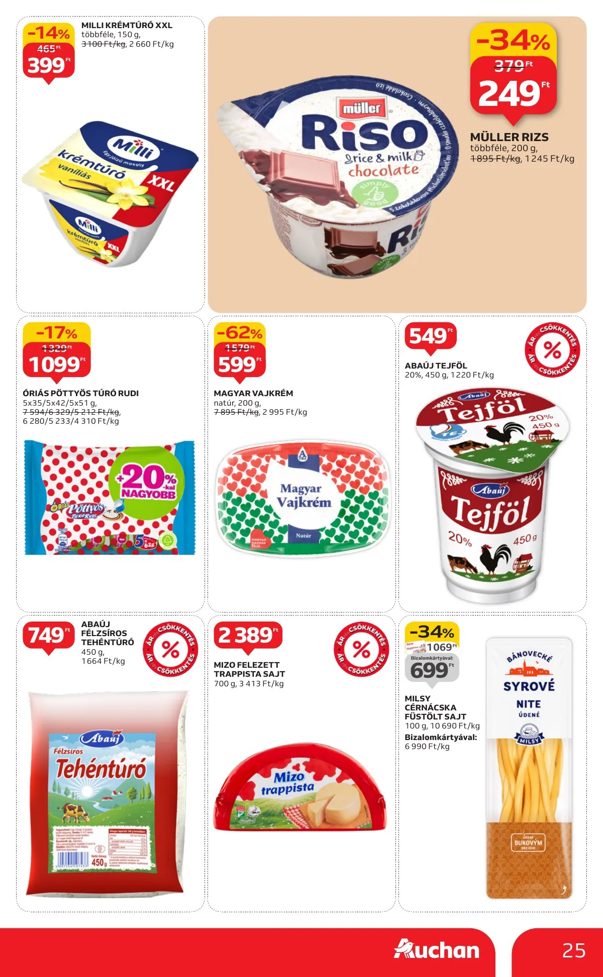 Auchan akciós újság Hipermarket 10.09–10.15 – 25. oldal