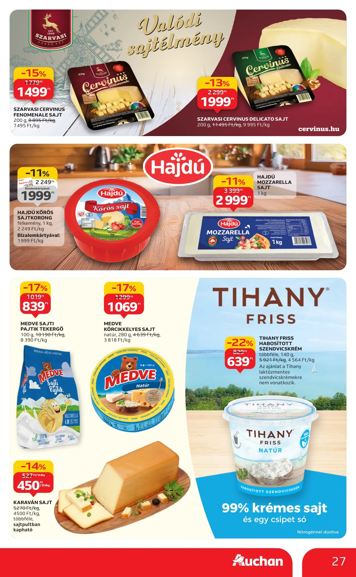 Auchan akciós újság Hipermarket 10.09–10.15 – 27. oldal
