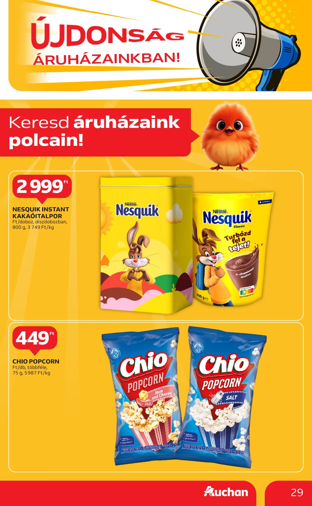 Auchan akciós újság Hipermarket 10.09–10.15 – 29. oldal