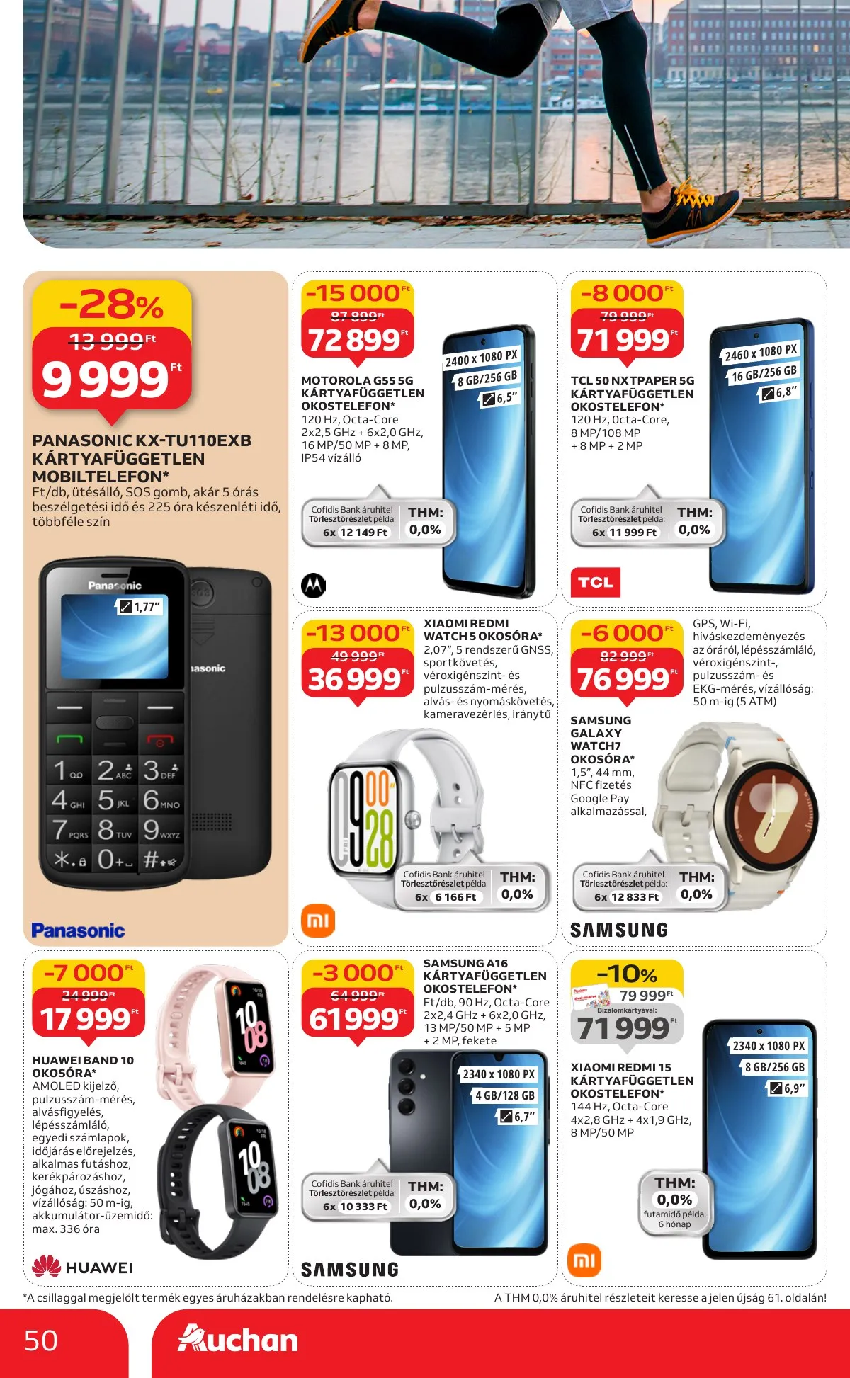 Auchan akciós újság Hipermarket 10.09–10.15 – 50. oldal