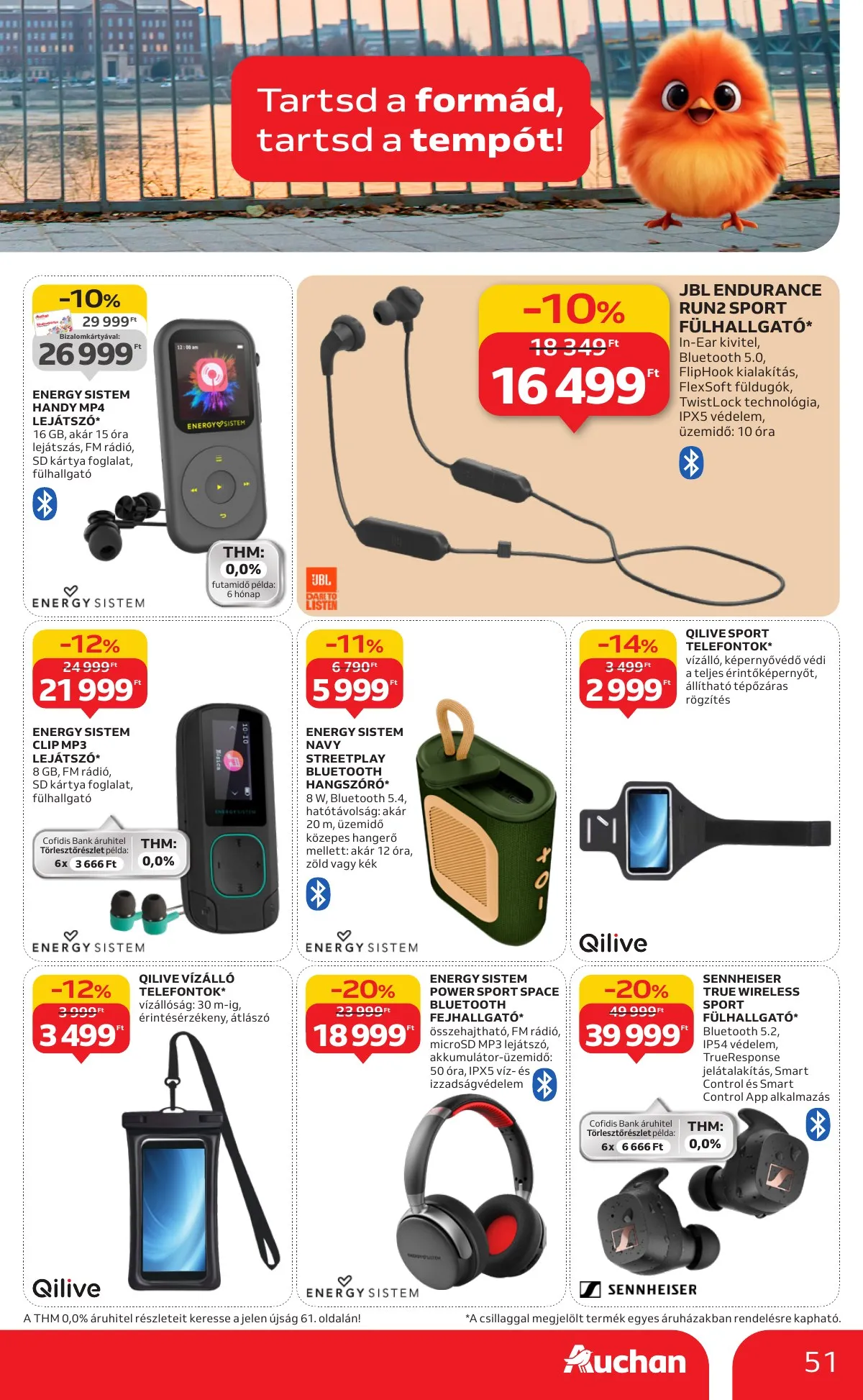 Auchan akciós újság Hipermarket 10.09–10.15 – 51. oldal