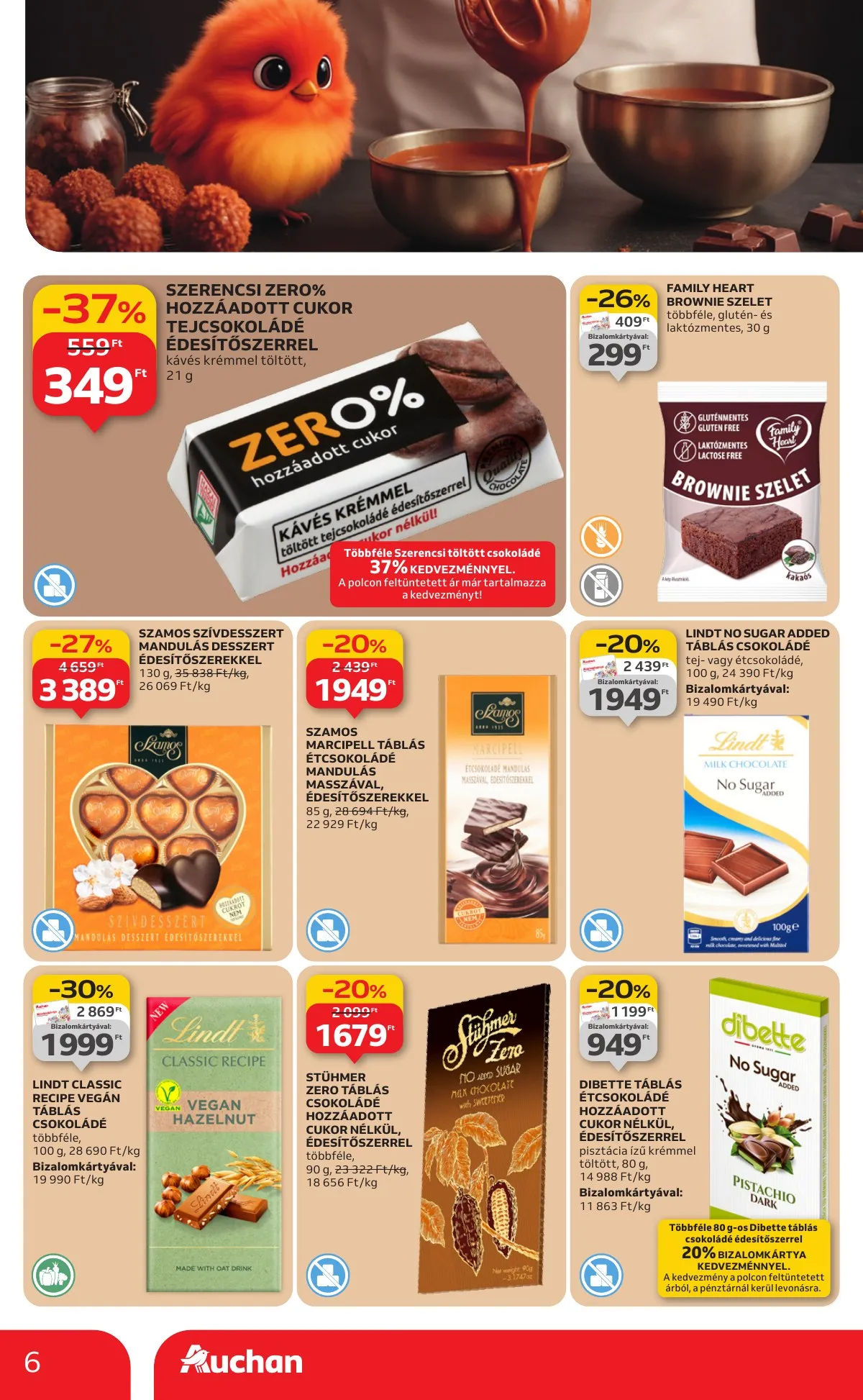 Auchan akciós újság Hipermarket 10.09–10.15 – 6. oldal
