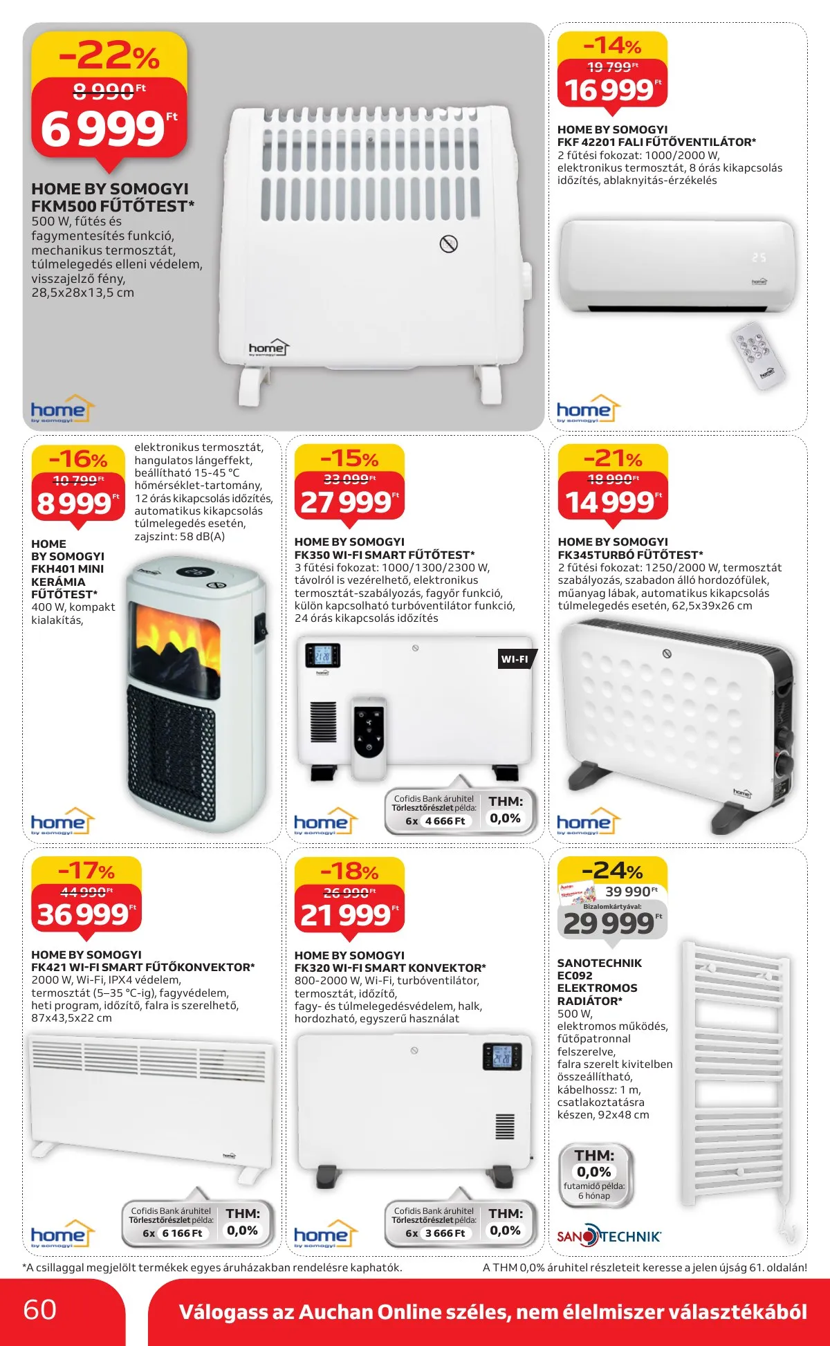 Auchan akciós újság Hipermarket 10.09–10.15 – 60. oldal