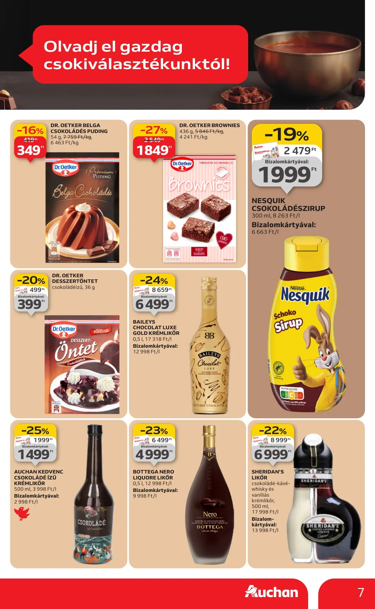 Auchan akciós újság Hipermarket 10.09–10.15 – 7. oldal