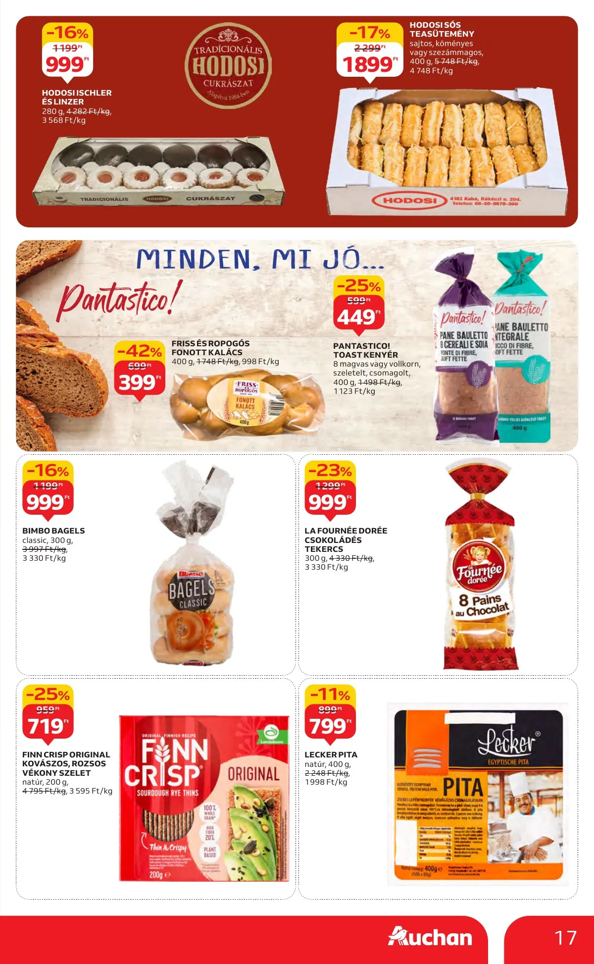 Auchan akciós újság Hipermarket 10.16–10.22 – 17. oldal