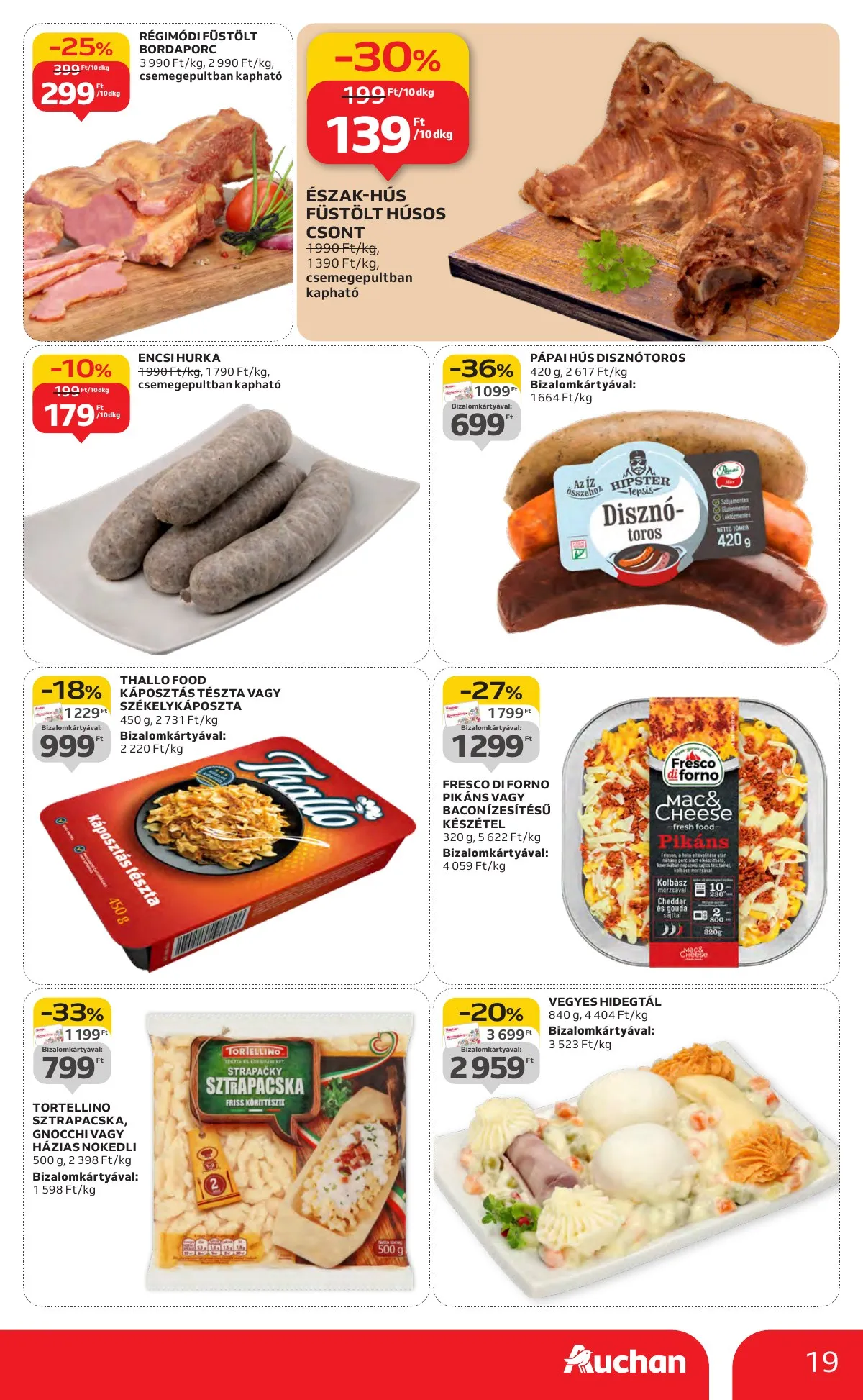 Auchan akciós újság Hipermarket 10.16–10.22 – 19. oldal