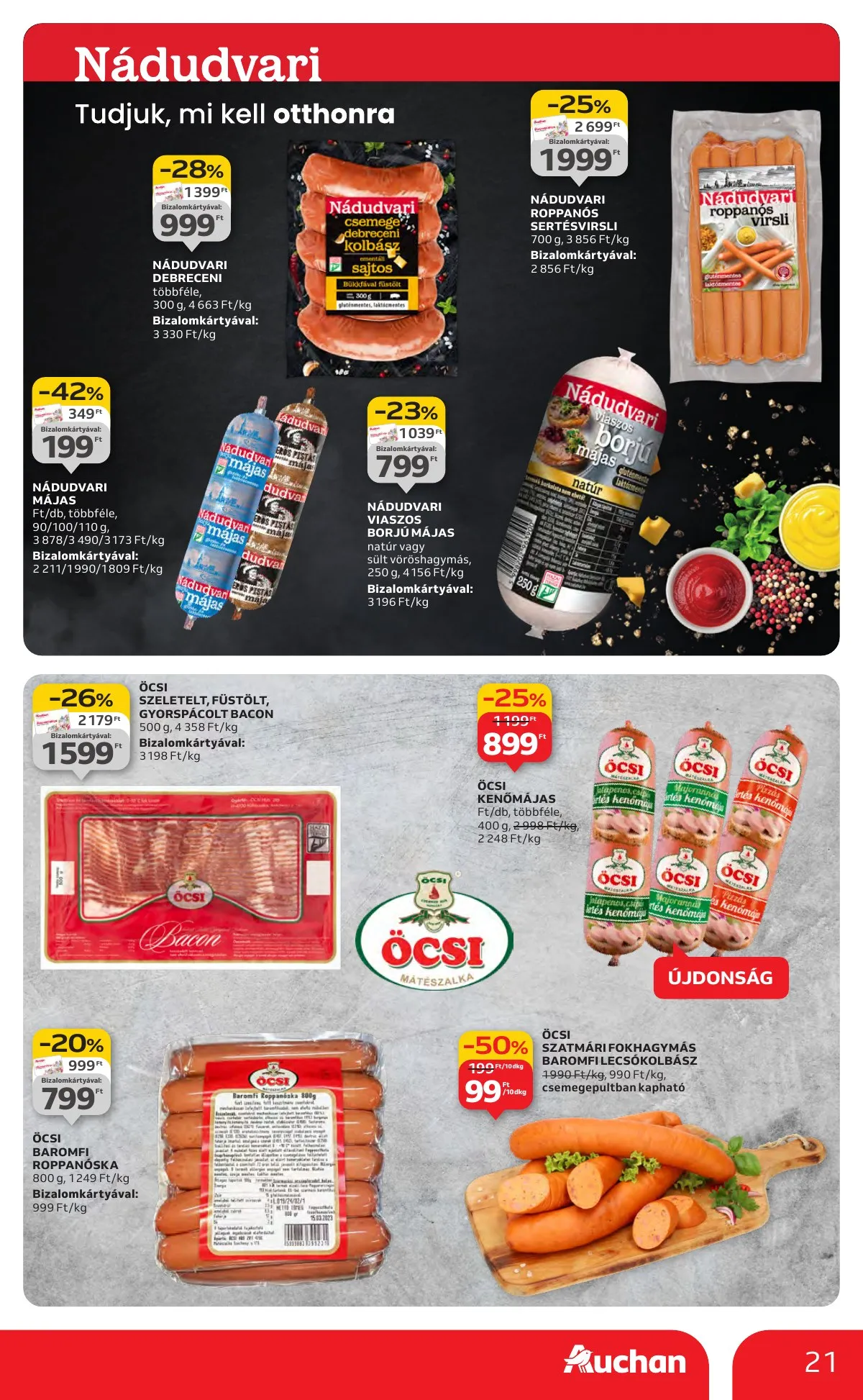 Auchan akciós újság Hipermarket 10.16–10.22 – 21. oldal