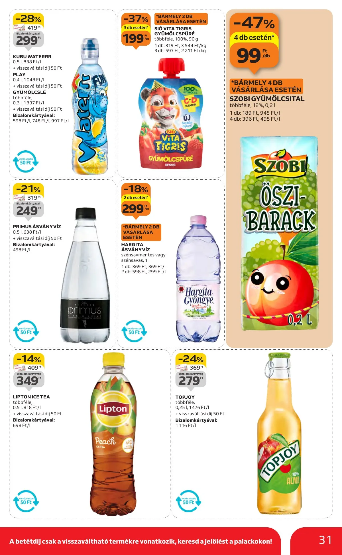 Auchan akciós újság Hipermarket 10.16–10.22 – 31. oldal