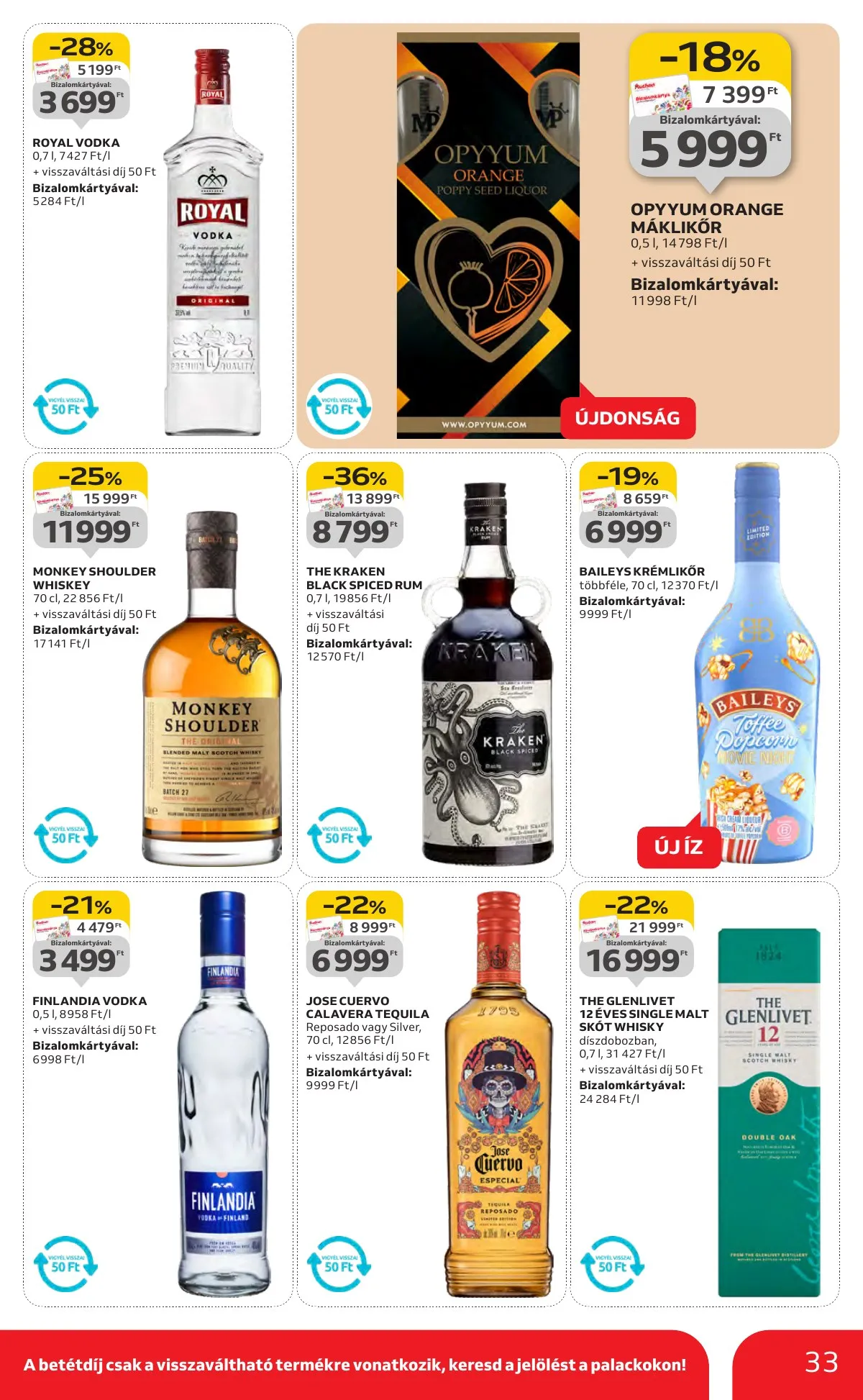 Auchan akciós újság Hipermarket 10.16–10.22 – 33. oldal