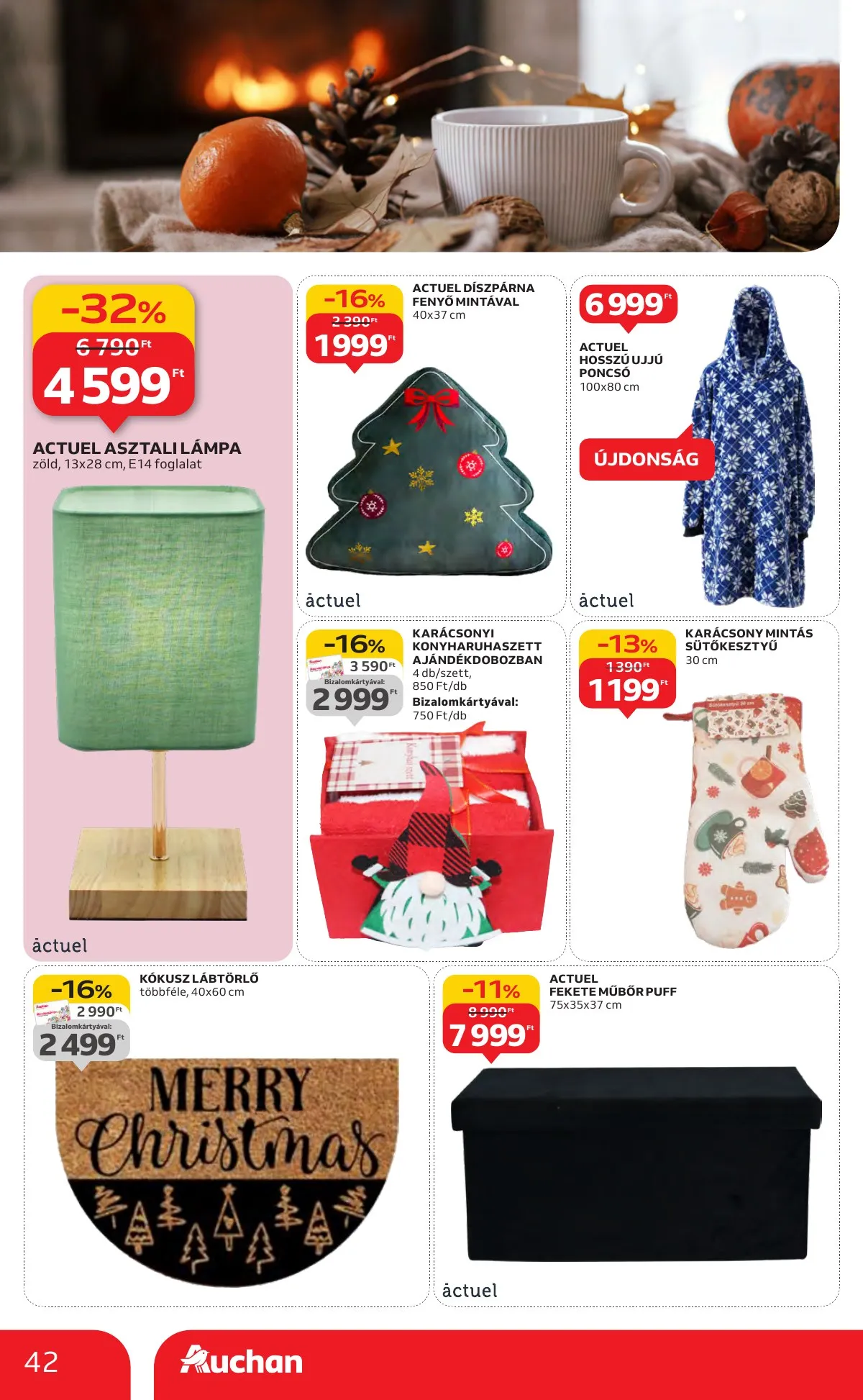 Auchan akciós újság Hipermarket 10.16–10.22 – 42. oldal