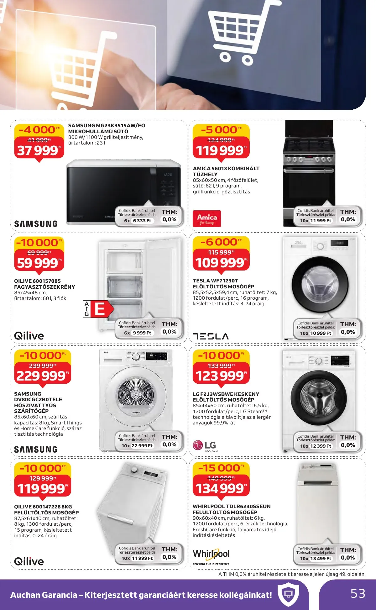Auchan akciós újság Hipermarket 10.16–10.22 – 53. oldal