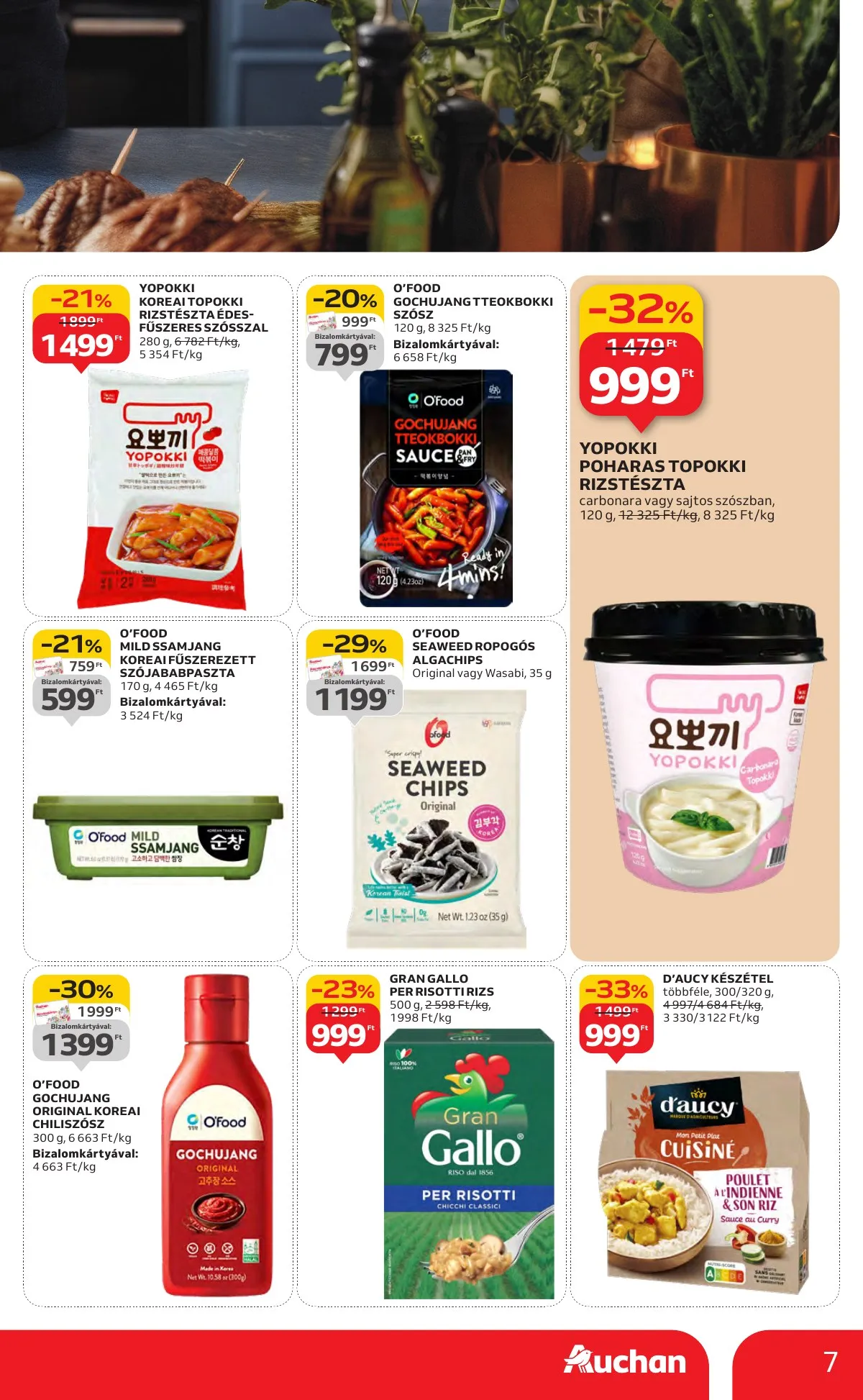 Auchan akciós újság Hipermarket 10.16–10.22 – 7. oldal