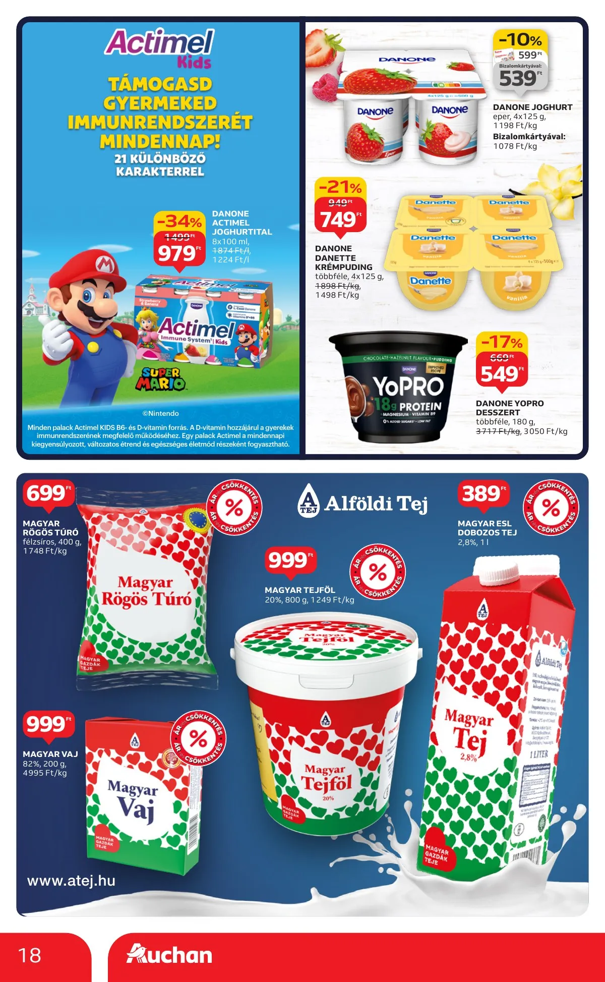 Auchan akciós újság Hipermarket 10.23–10.29 – 18. oldal