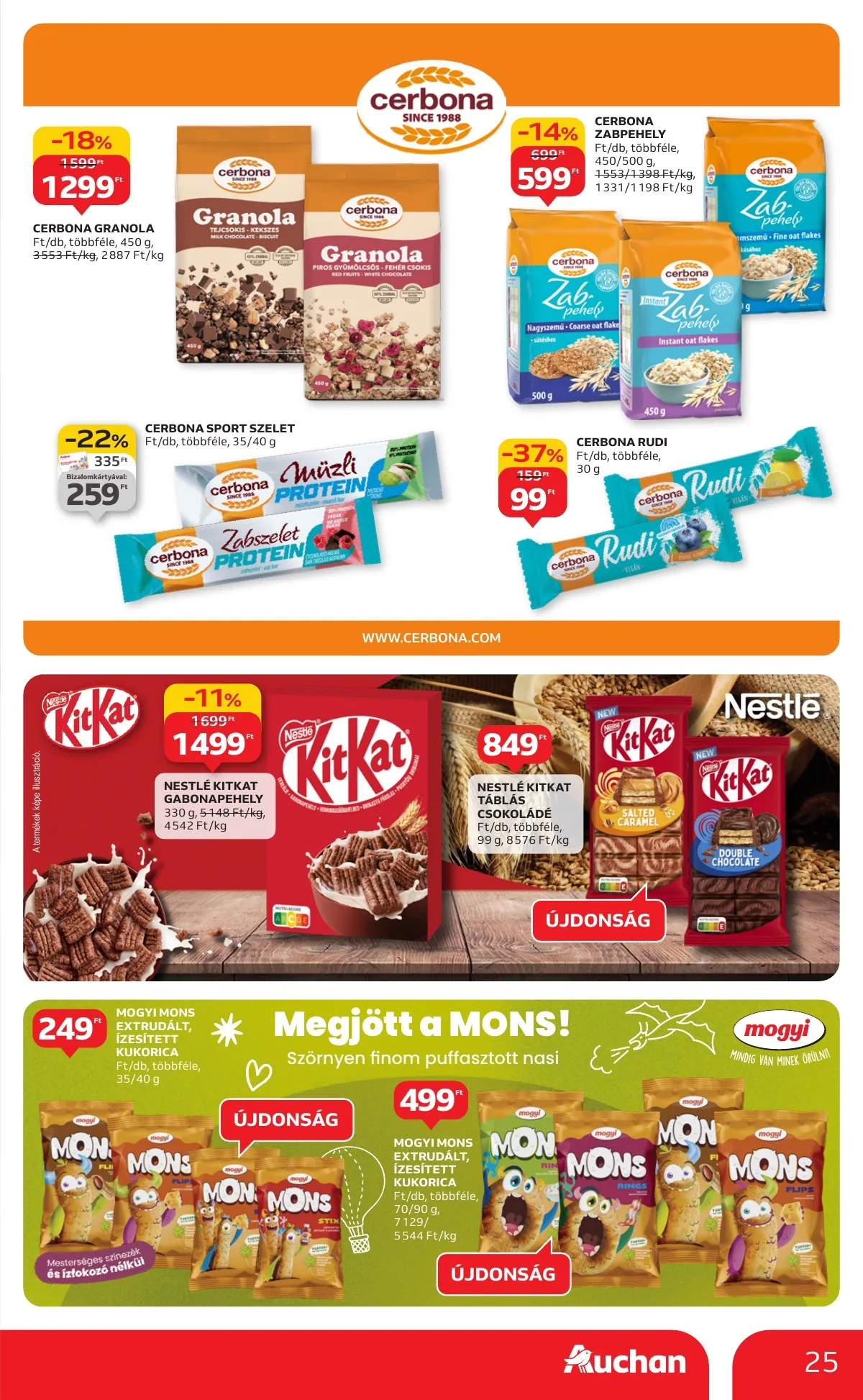 Auchan akciós újság Hipermarket 10.23–10.29 – 25. oldal