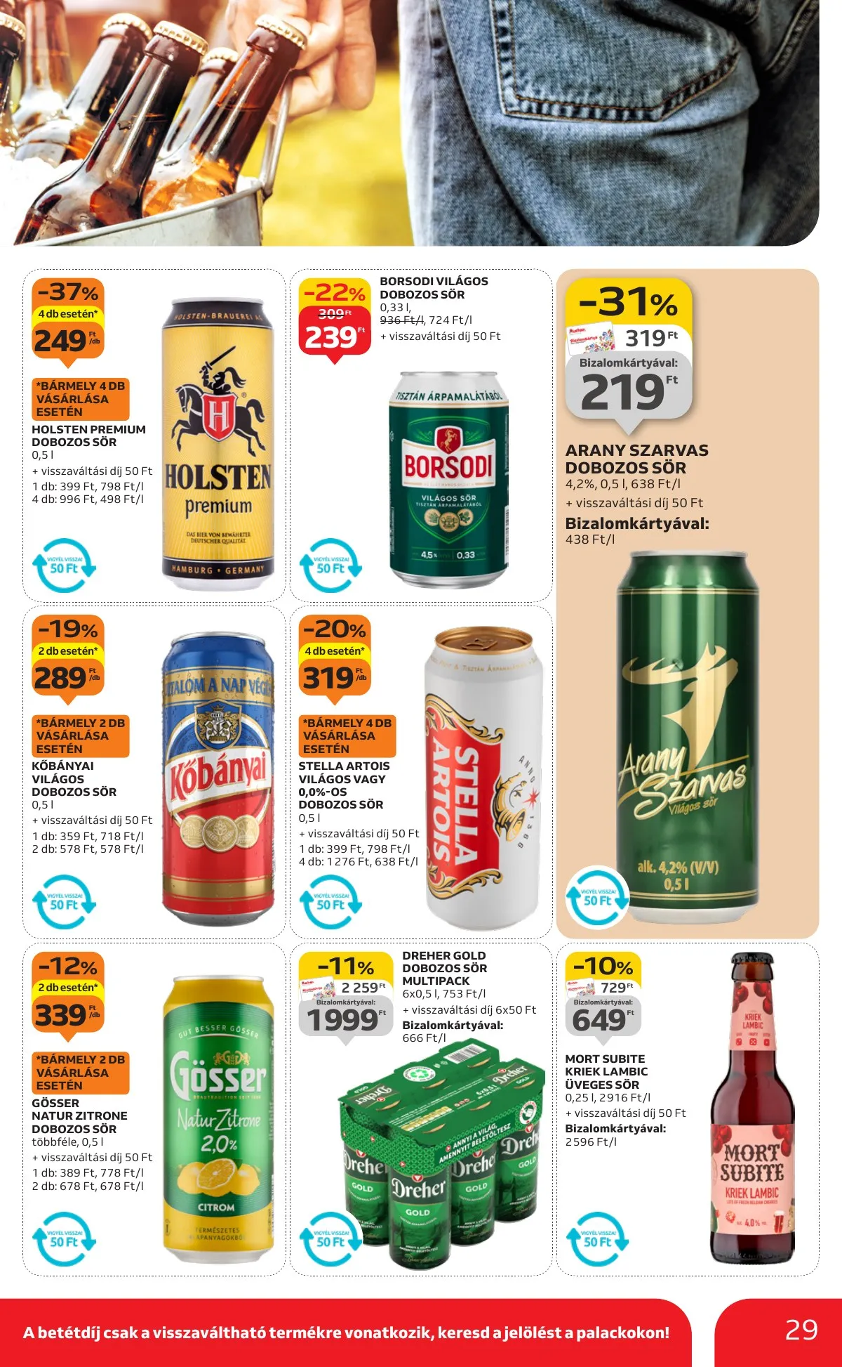 Auchan akciós újság Hipermarket 10.23–10.29 – 29. oldal