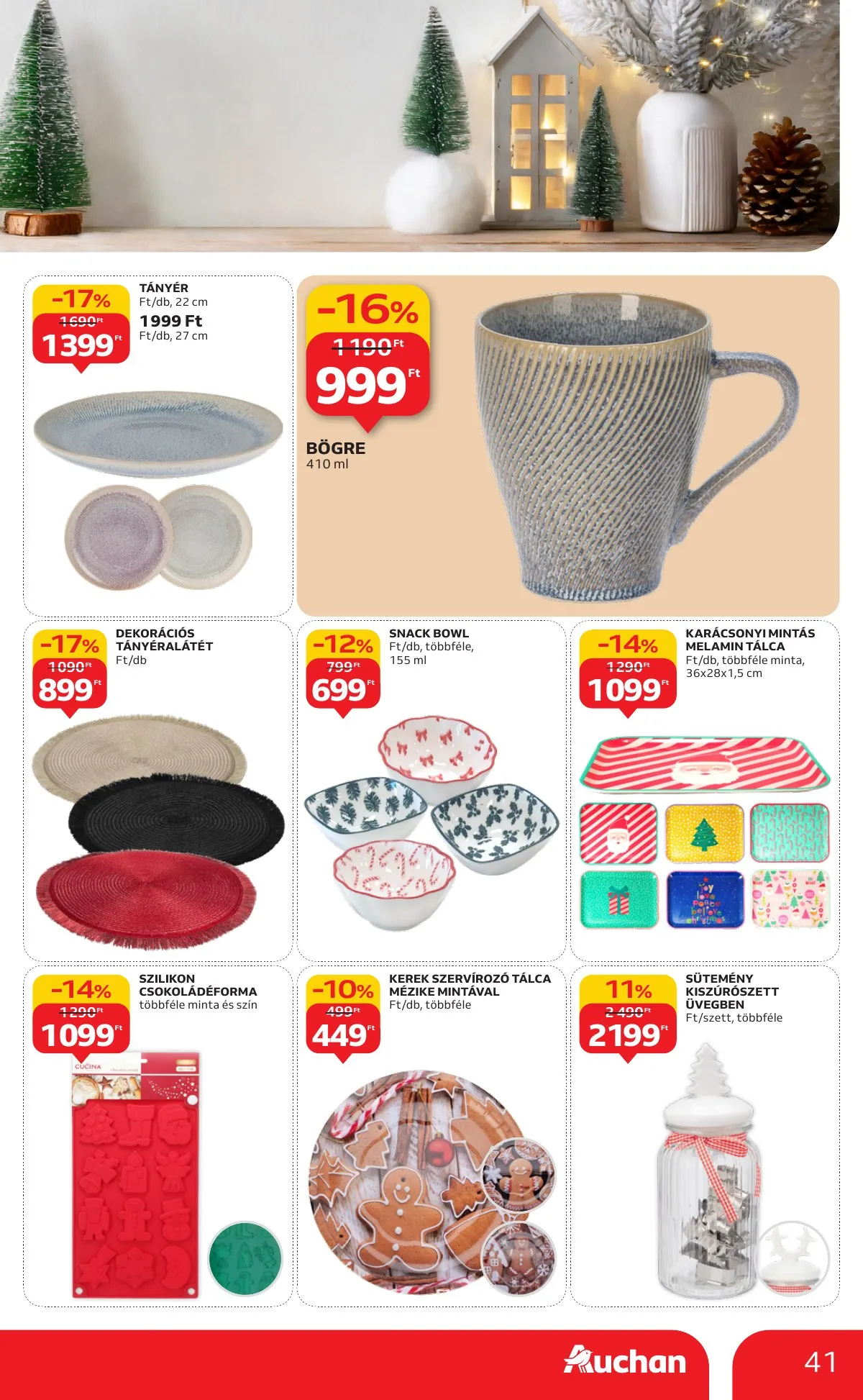 Auchan akciós újság Hipermarket 10.23–10.29 – 41. oldal