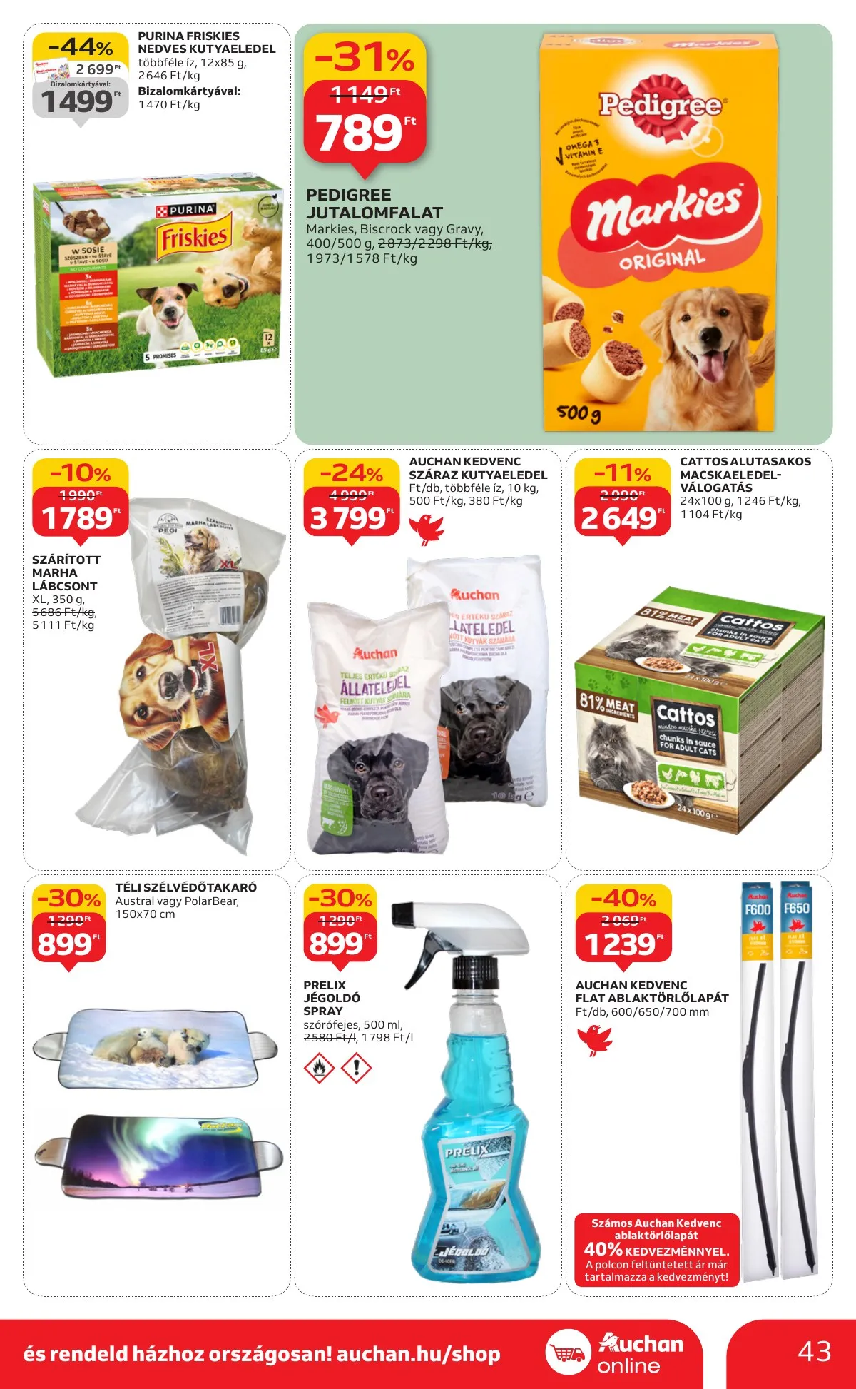 Auchan akciós újság Hipermarket 10.23–10.29 – 43. oldal