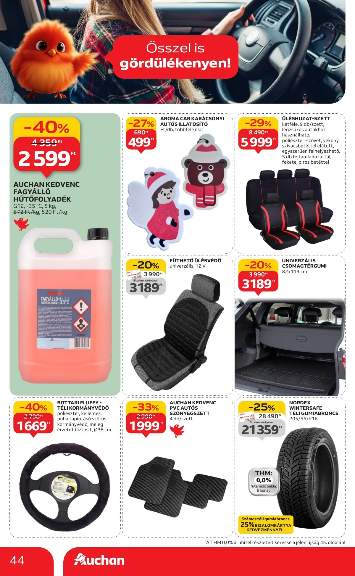 Auchan akciós újság Hipermarket 10.23–10.29 – 44. oldal